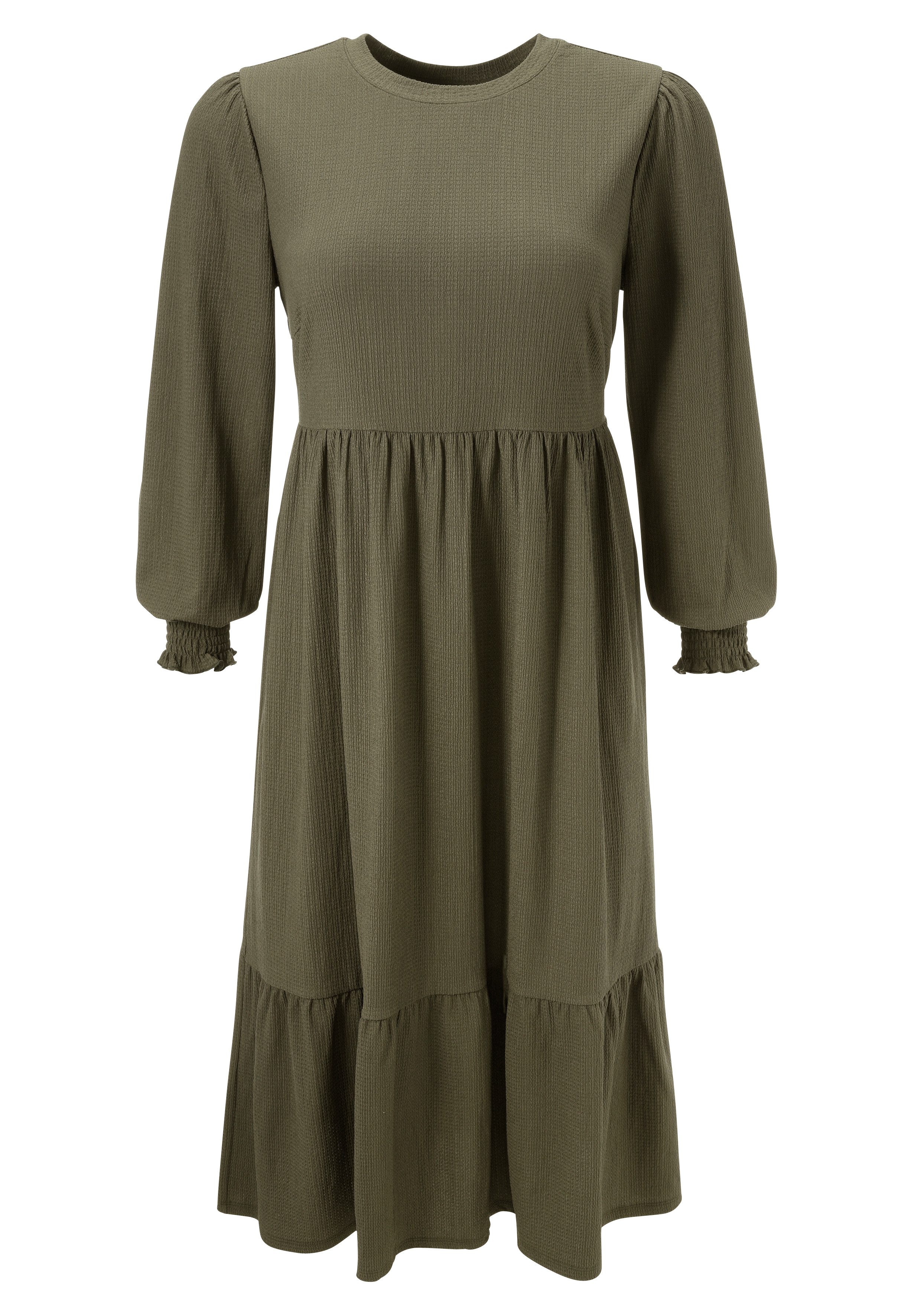 Aniston PLUS Jerseyjurk in trendy kleurenpalet - nieuwe collectie