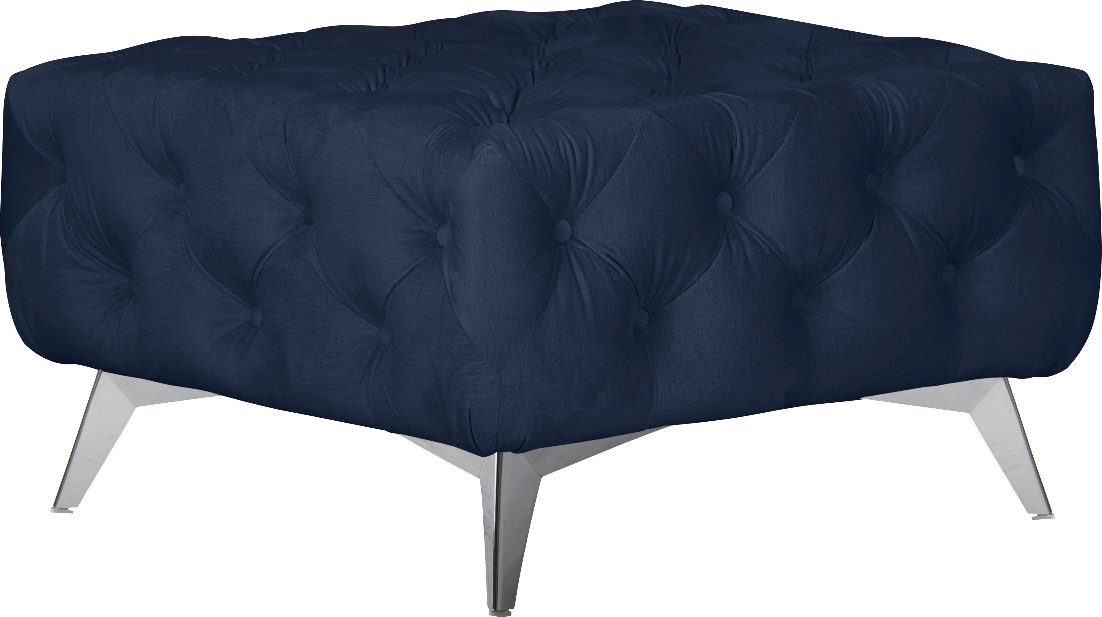 Leonique Hocker Amaury Chesterfield-look, breedte 80 cm, kleur van de poten ter keuze
