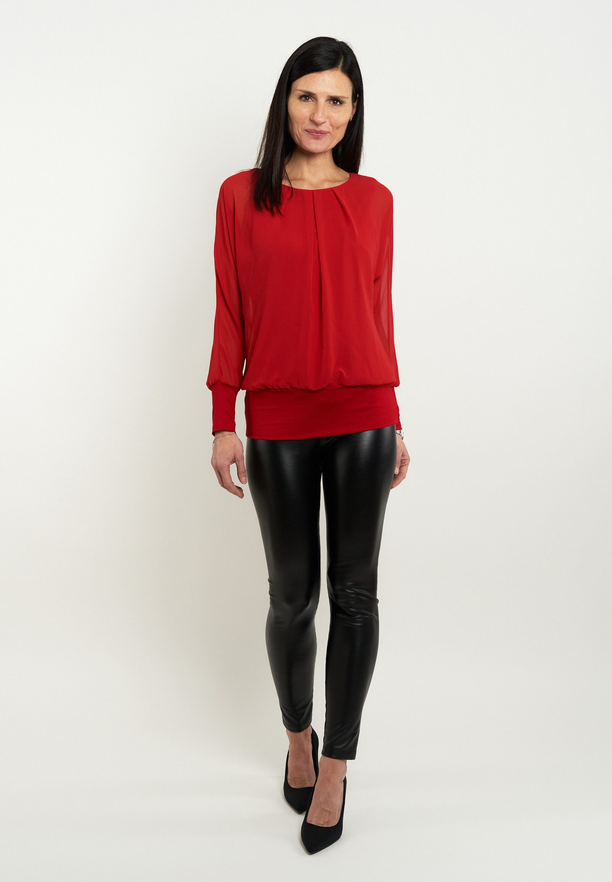 Seidel Moden Blouse met lange mouwen Made in Germany