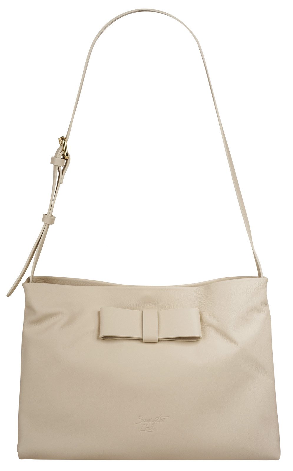 Samantha Look Schoudertas echt leer, made in italy