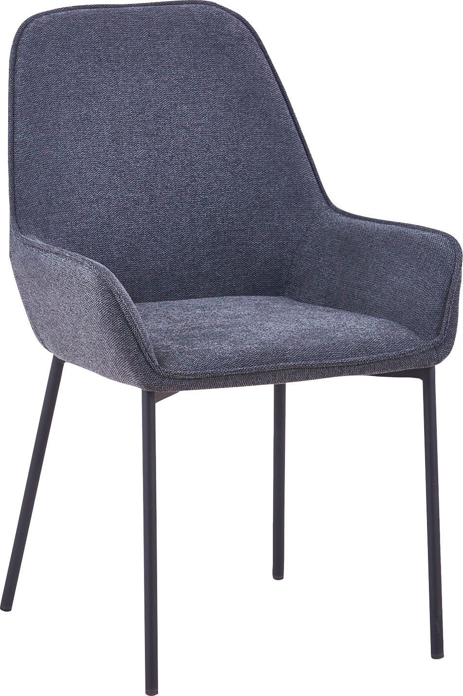 SalesFever Eetkamerstoel Bekleding van structuurstof (set, 2 stuks)