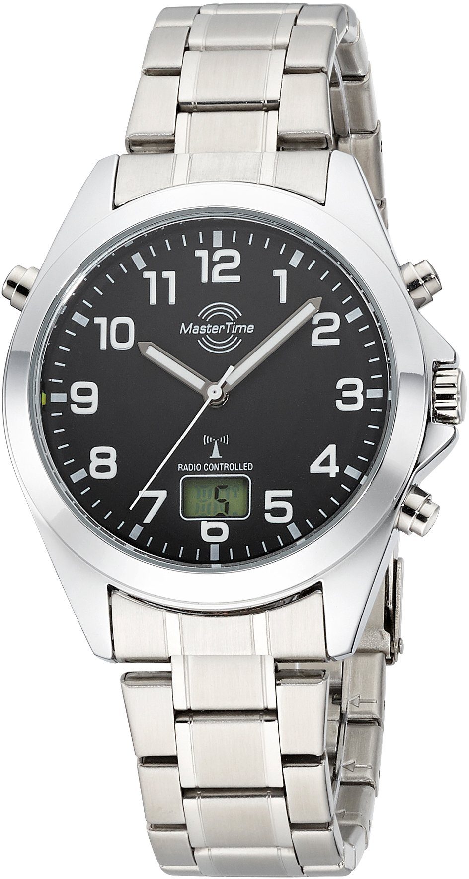 MASTER TIME Radiografisch horloge Specialist Polshorloge, quartz, herenhorloge, datum, lichtgevende wijzers