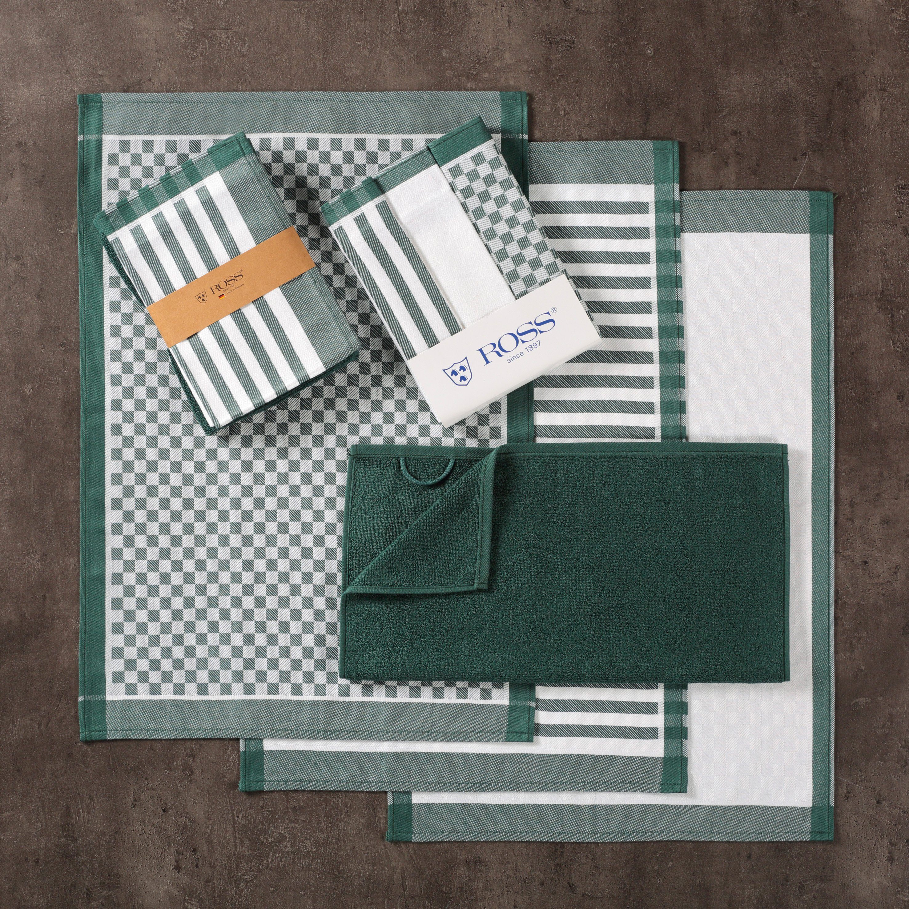 ROSS Theedoek Superior (set, 3-delig)