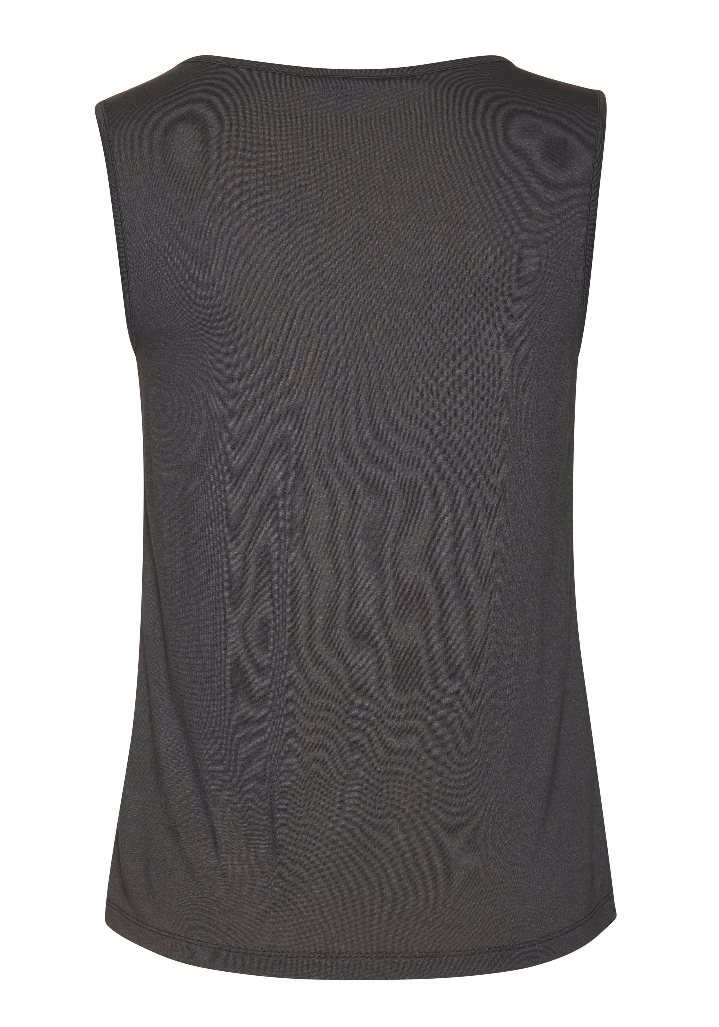 Lascana Tanktop met sierbanden, jerseytop, modieuze damestop