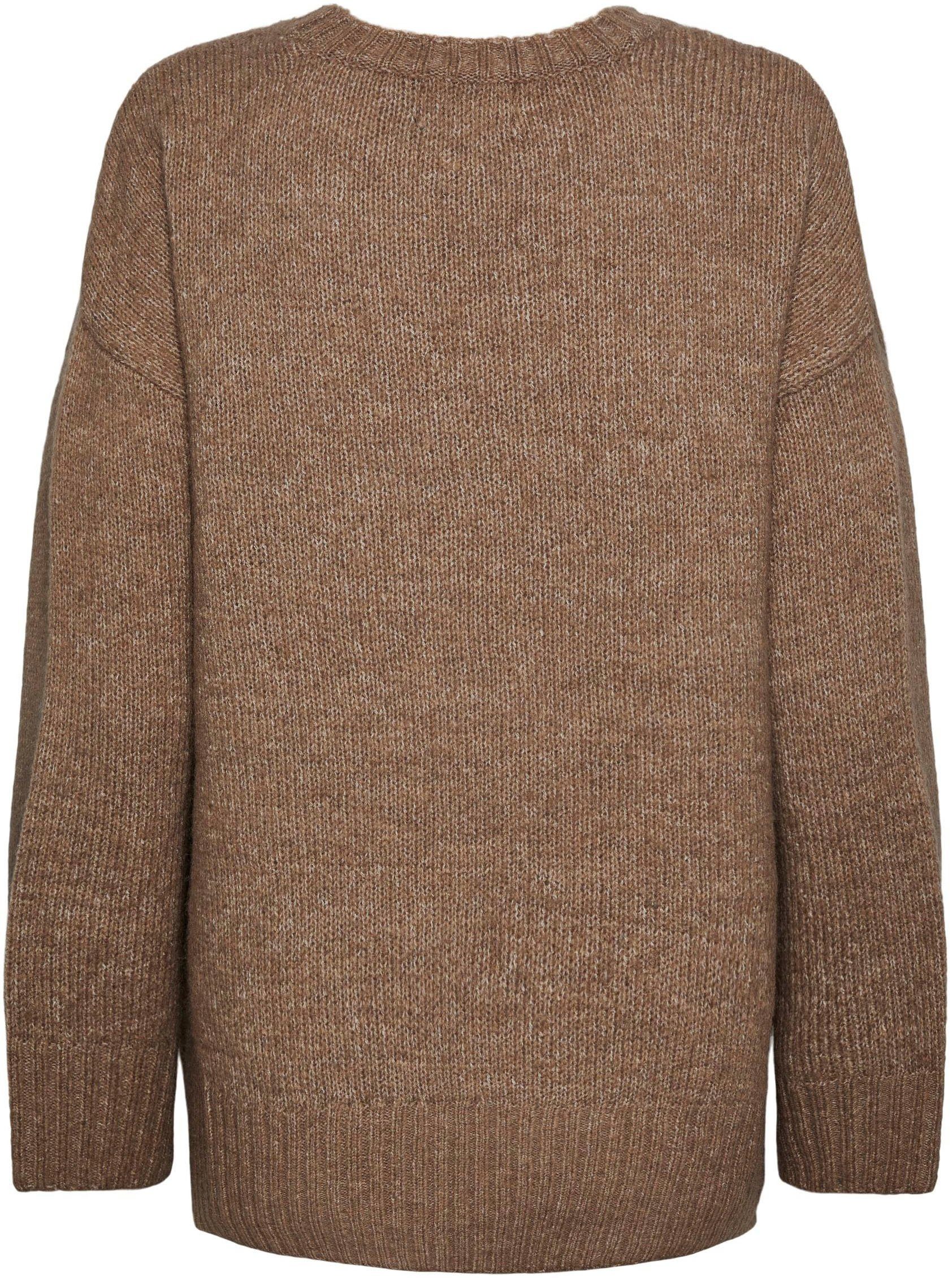 pieces Trui met ronde hals PCNANCY LS LOOSE O-NECK KNIT NOOS BC