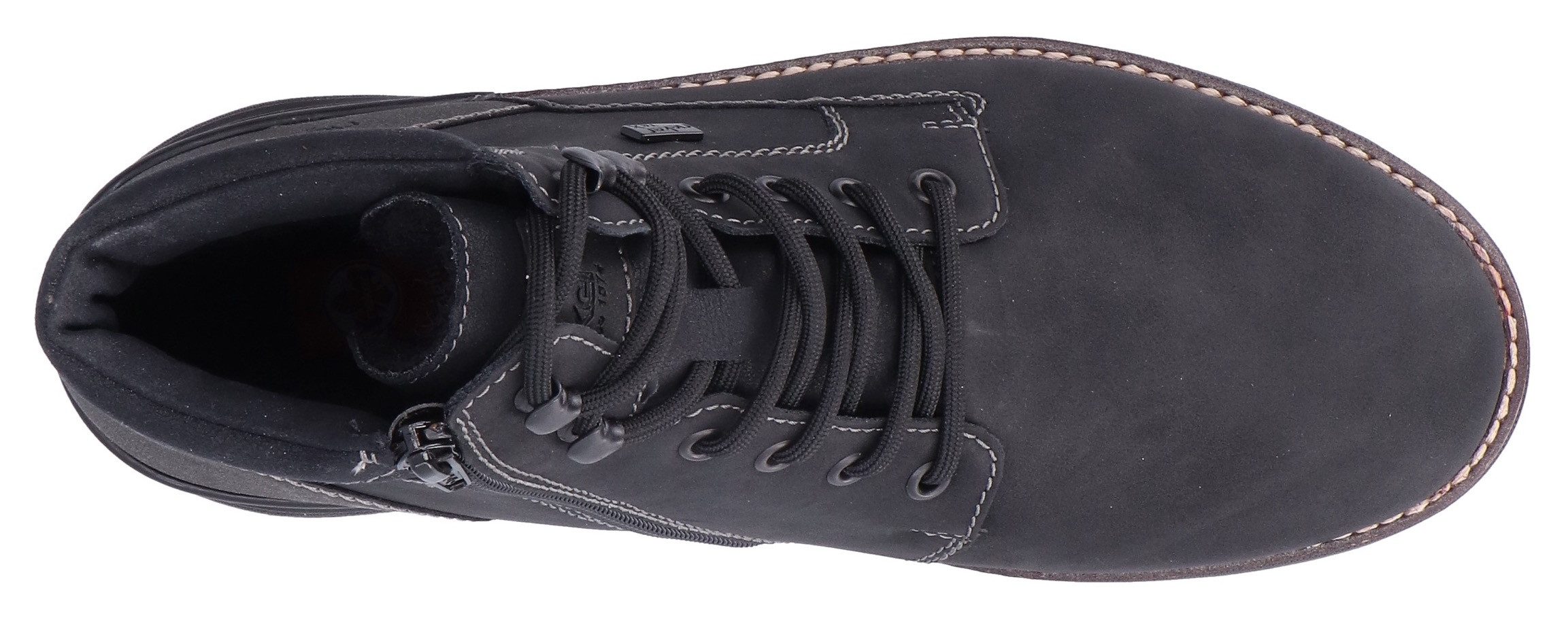 Rieker Winterlaarzen winter-enkellaars, veterschoenen met riekertex-membraan