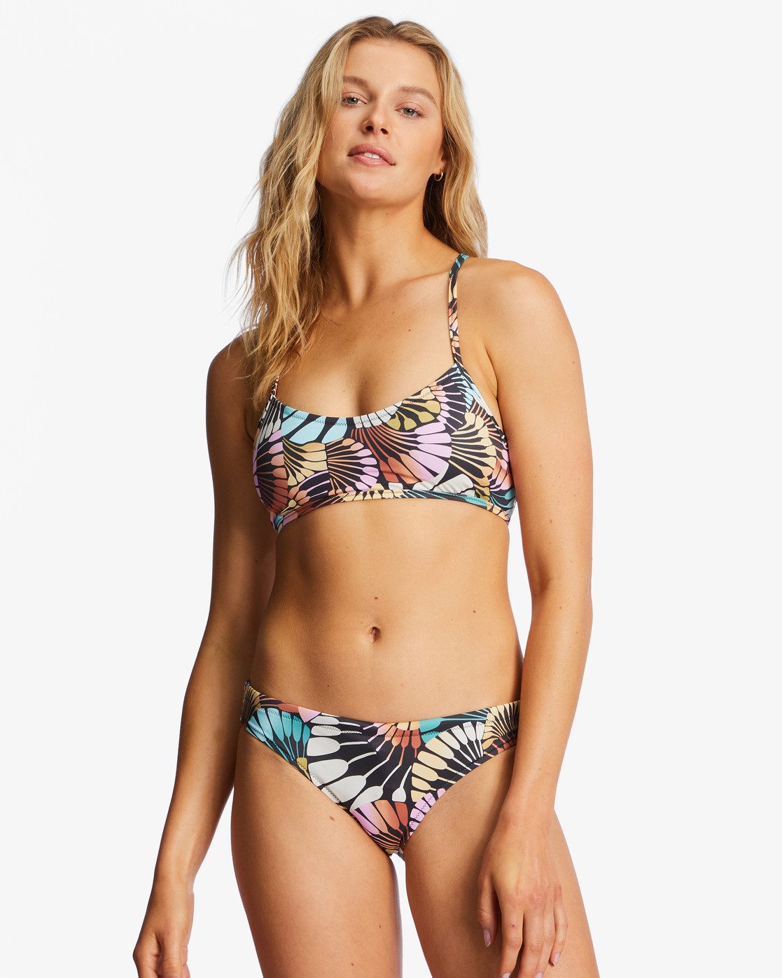 Billabong Zwemshirt A/DIV dames tankini's met beugel maat XS blauw