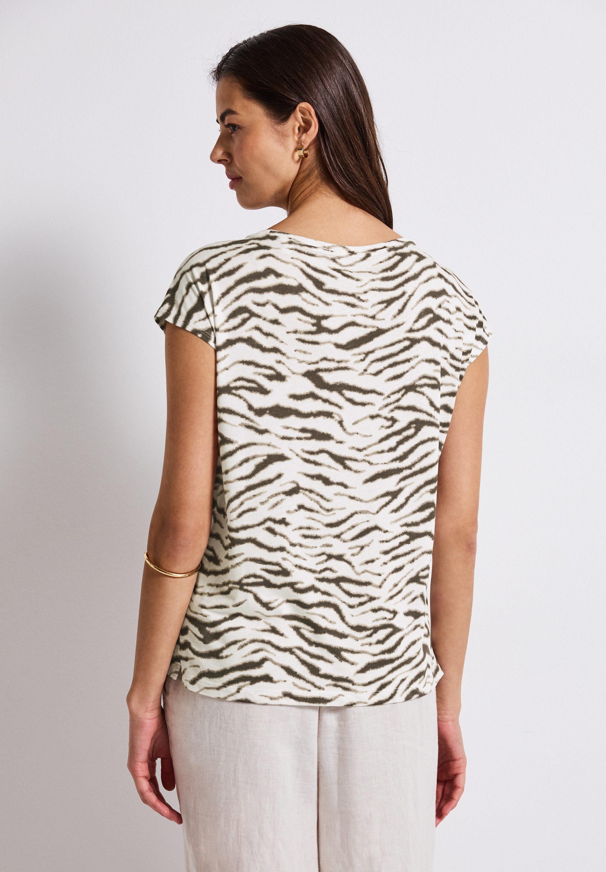 STREET ONE Shirttop met decoratieve tape