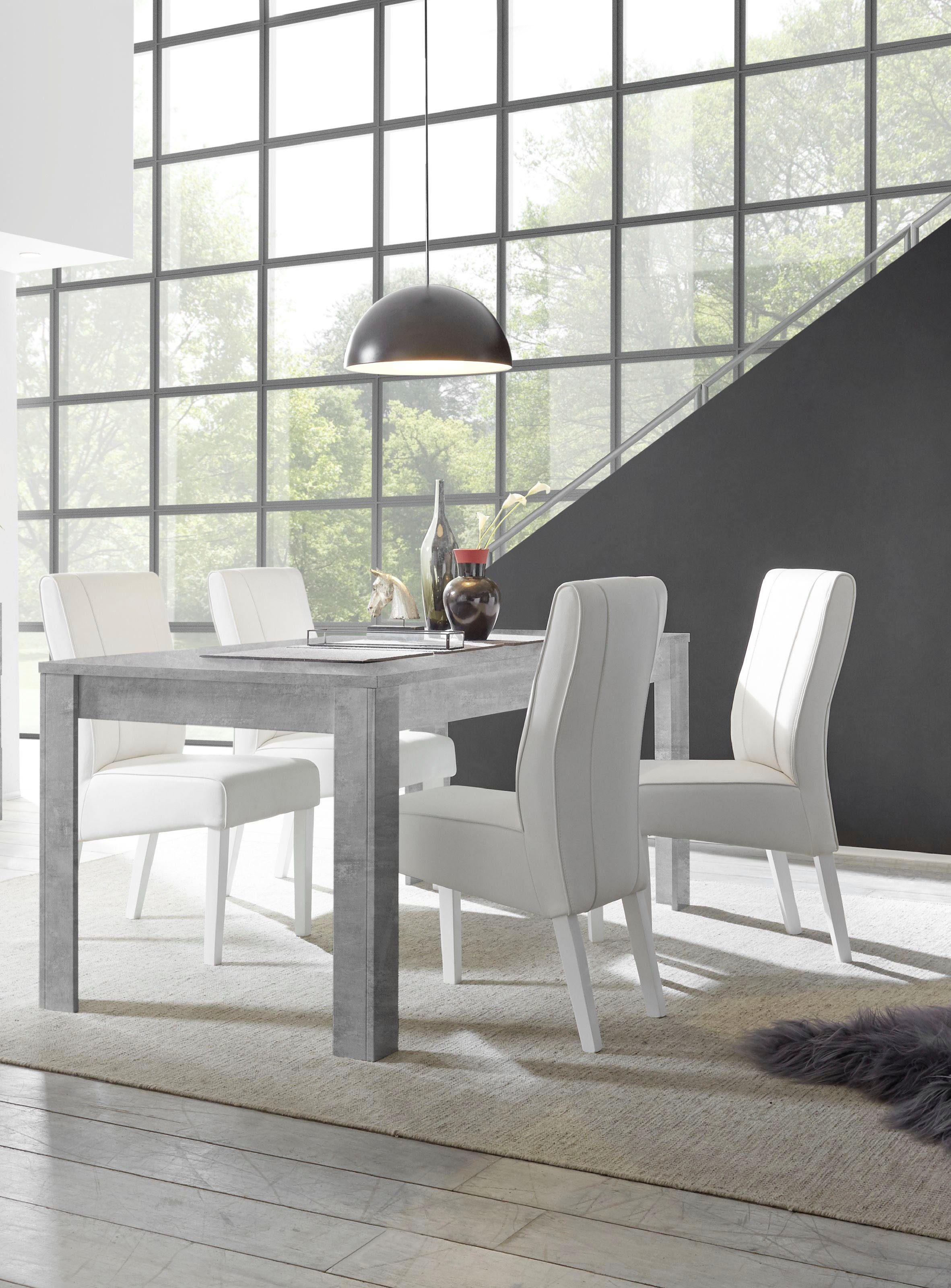 INOSIGN Eettafel Dama 180 x 90 cm, keukentafel, eettafel rechthoekig, tafelblad dikte 22 mm, verschillende kleuren