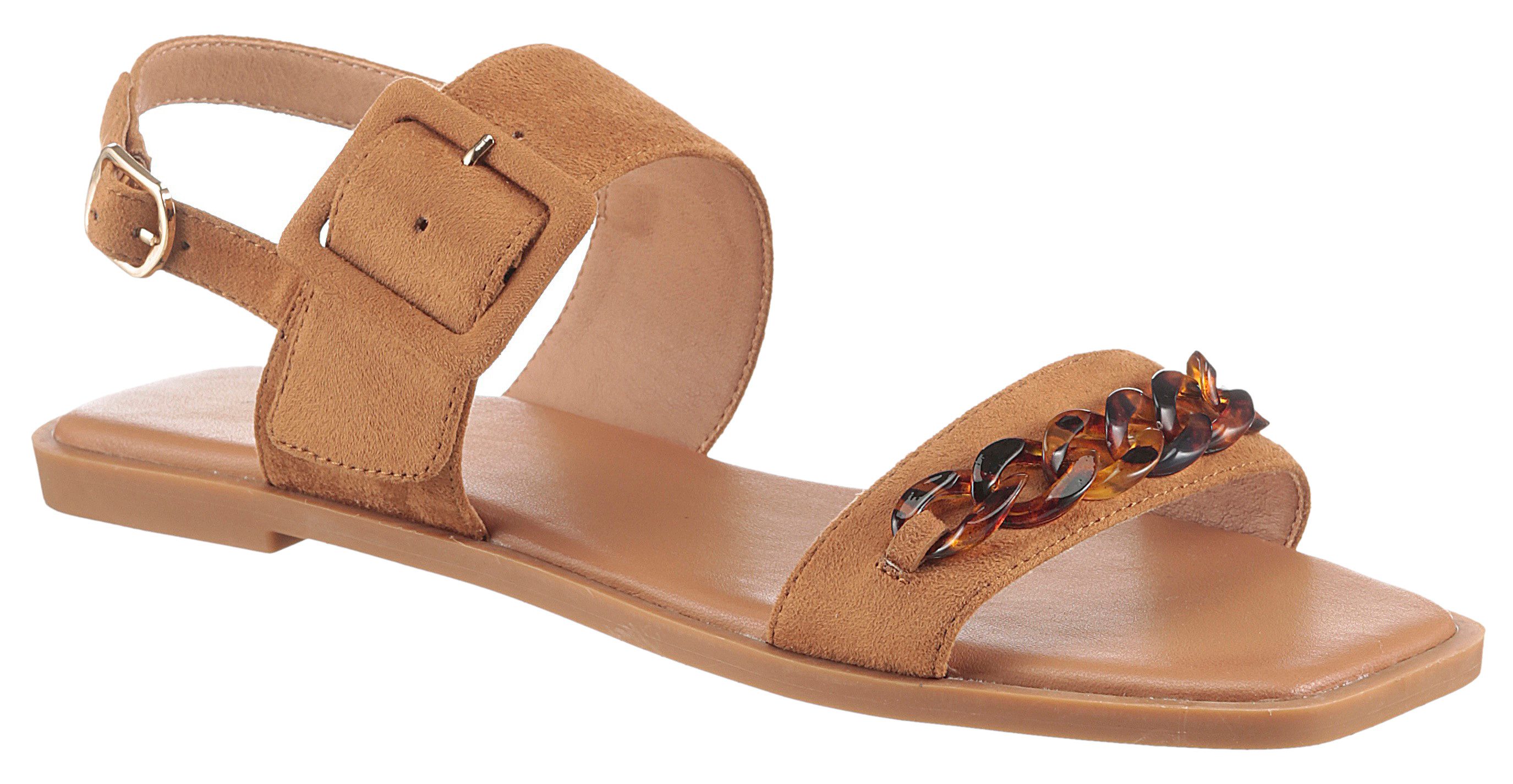 Aniston SHOES Sandalen , zomer schoen, sandalette, sierketting - nieuwe collectie