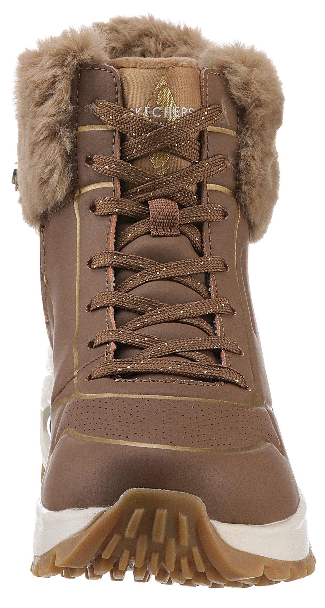 Skechers Sneakers met sleehak UNO Rugged Sneakers, wedge sneakers, winterlaarzen met hoogwaardige demping