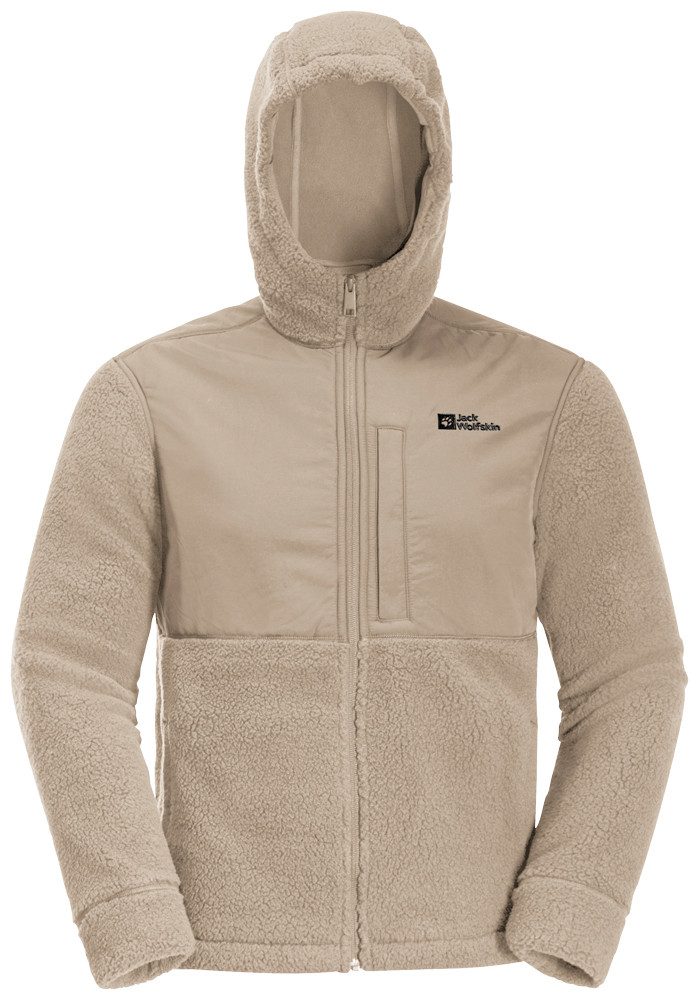 Jack Wolfskin Fleecejack FELSLICHT HOODED JKT M
