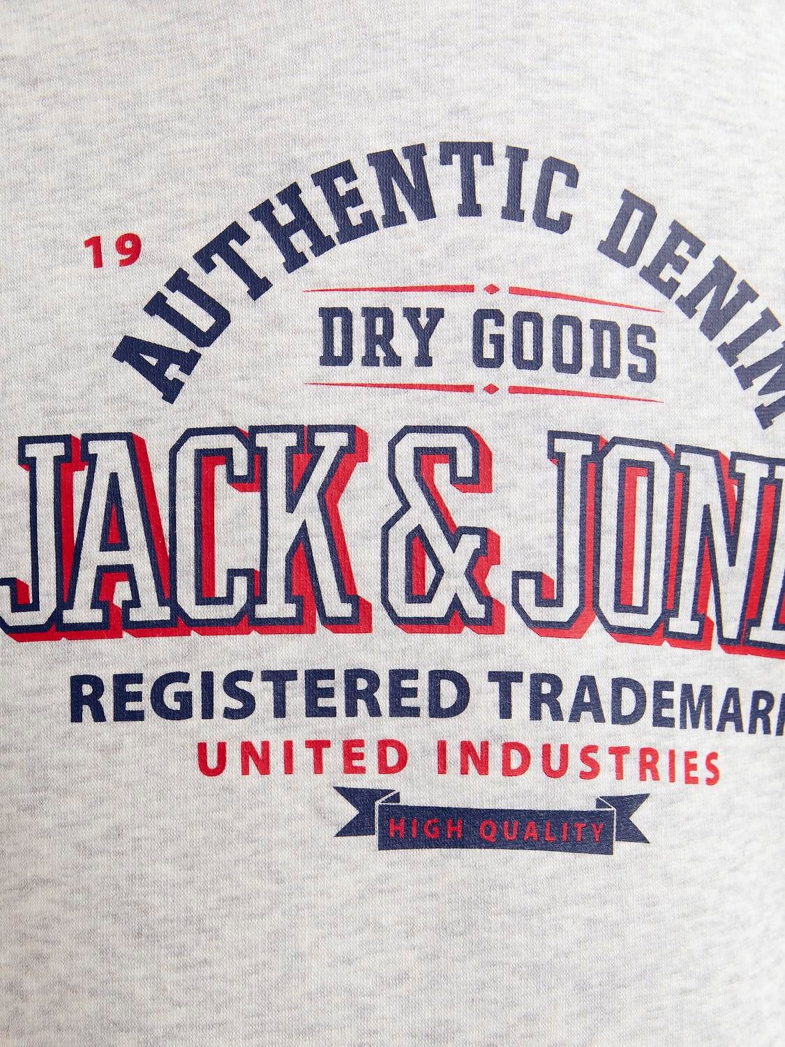 Jack & Jones Junior Hoodie JJELOGO SWEAT HOOD 2 COL 24/25 NOOS JNR