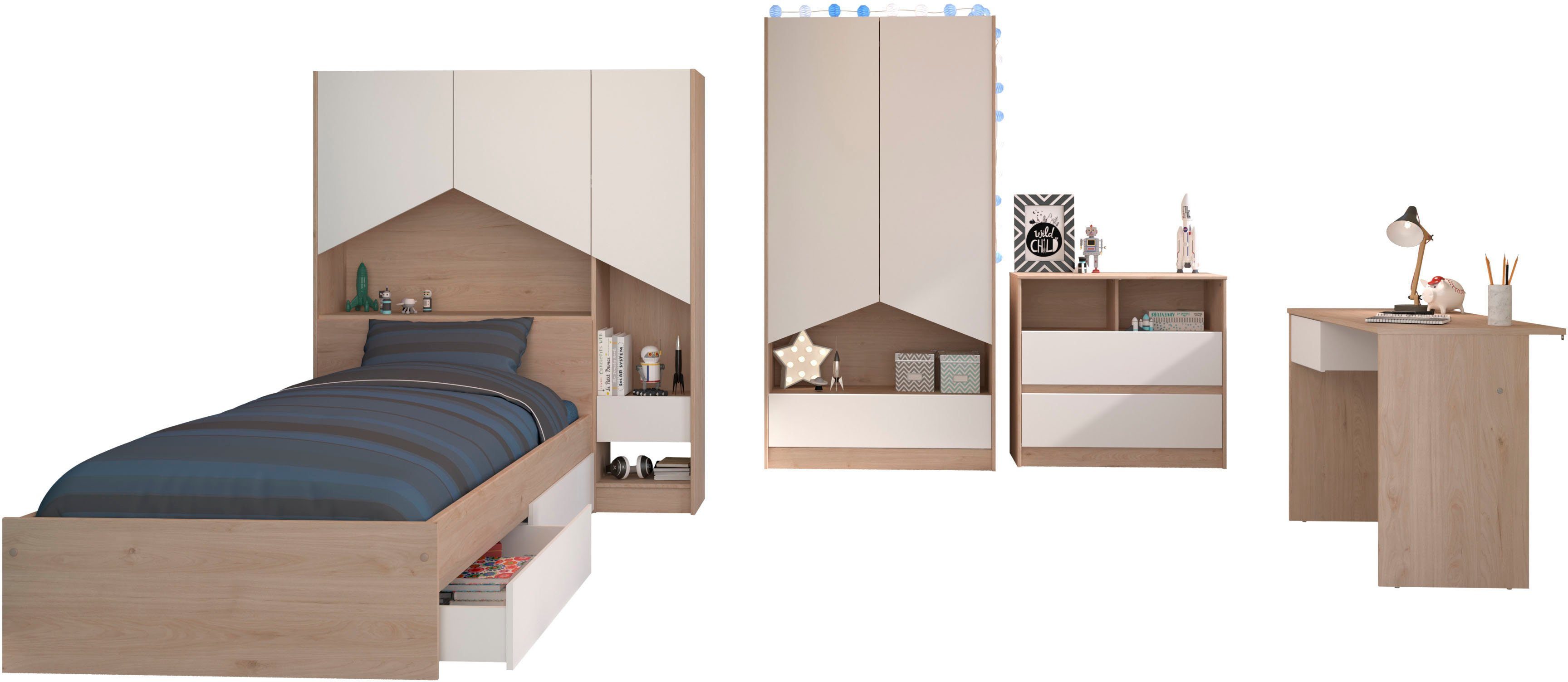 Parisot Tienerkamerset (set, 6-delig)