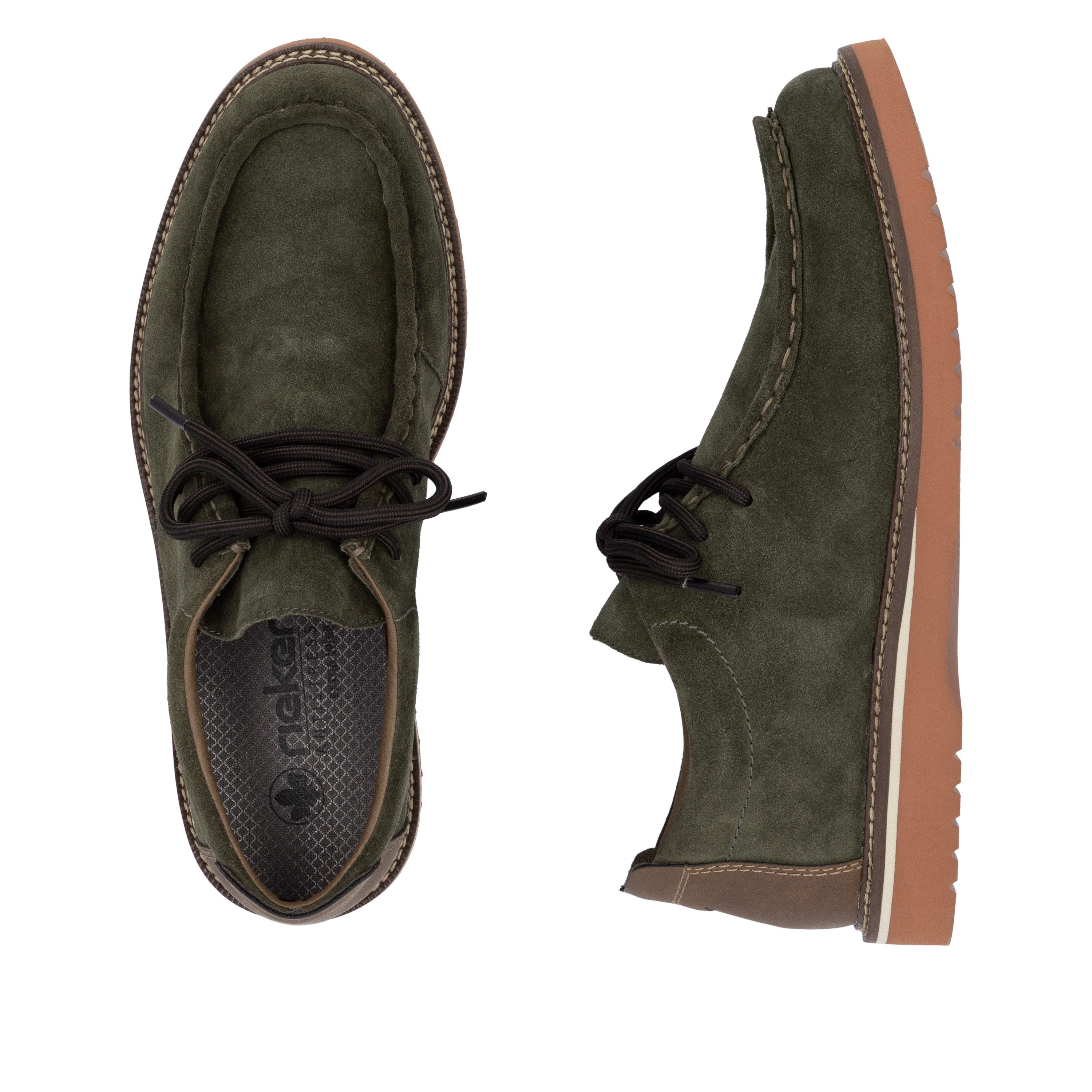 Rieker Veterschoenen , lage schoen, moccasin, veterschoen in comfortabele vorm