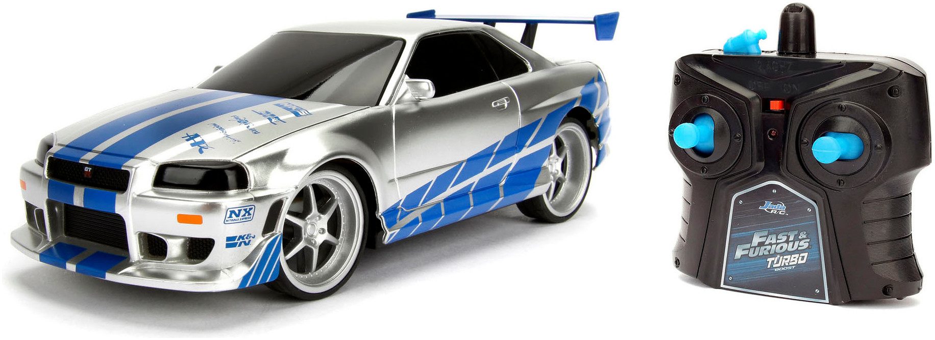 JADA Radiografisch bestuurbare auto Fast&Furious RC Nissan Skyline GTR 1:24