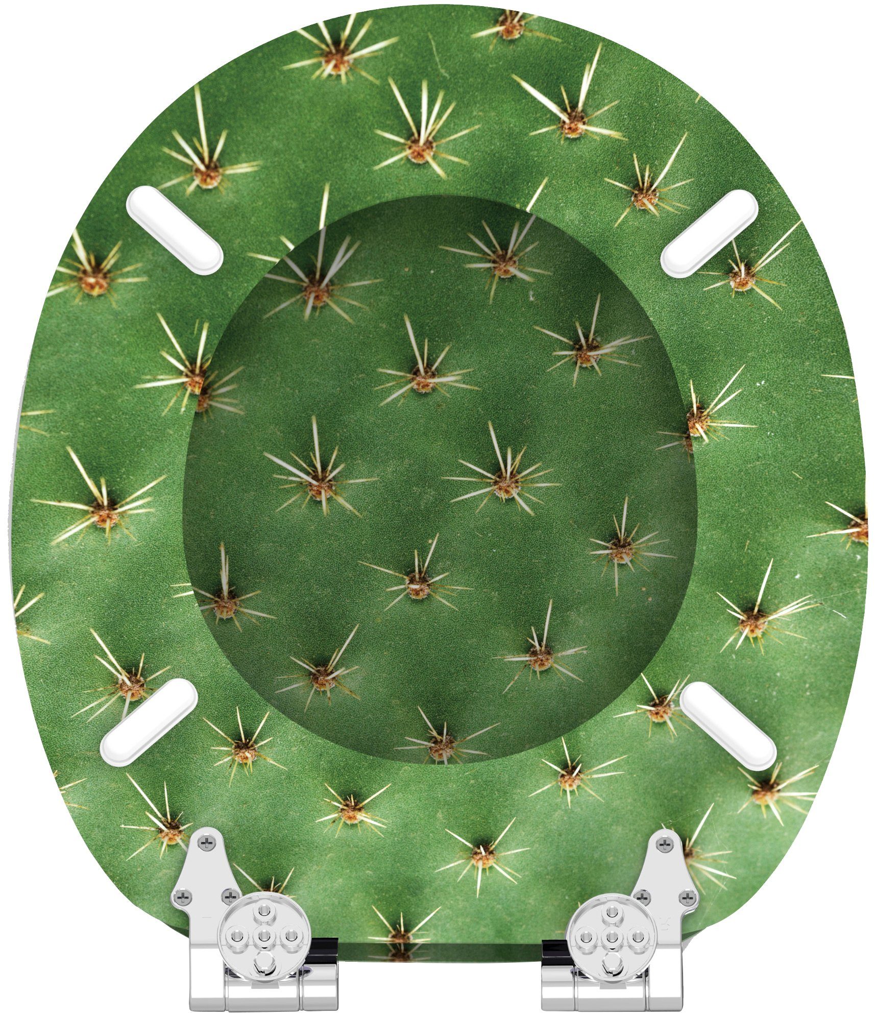 Sanilo Toiletzitting Cactus met softclosemechanisme, bxl: 37,7x 42,0 - 47,0 cm