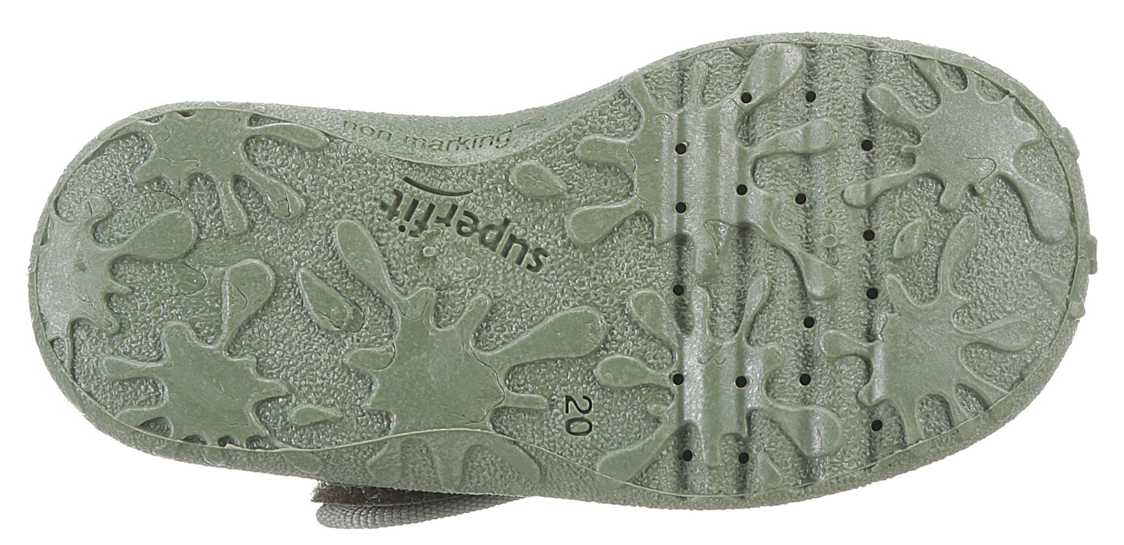 Superfit Pantoffels SPOTTY WMS: middel Ballerina, klittenbandschoen, kleuterschoen met schattig motief