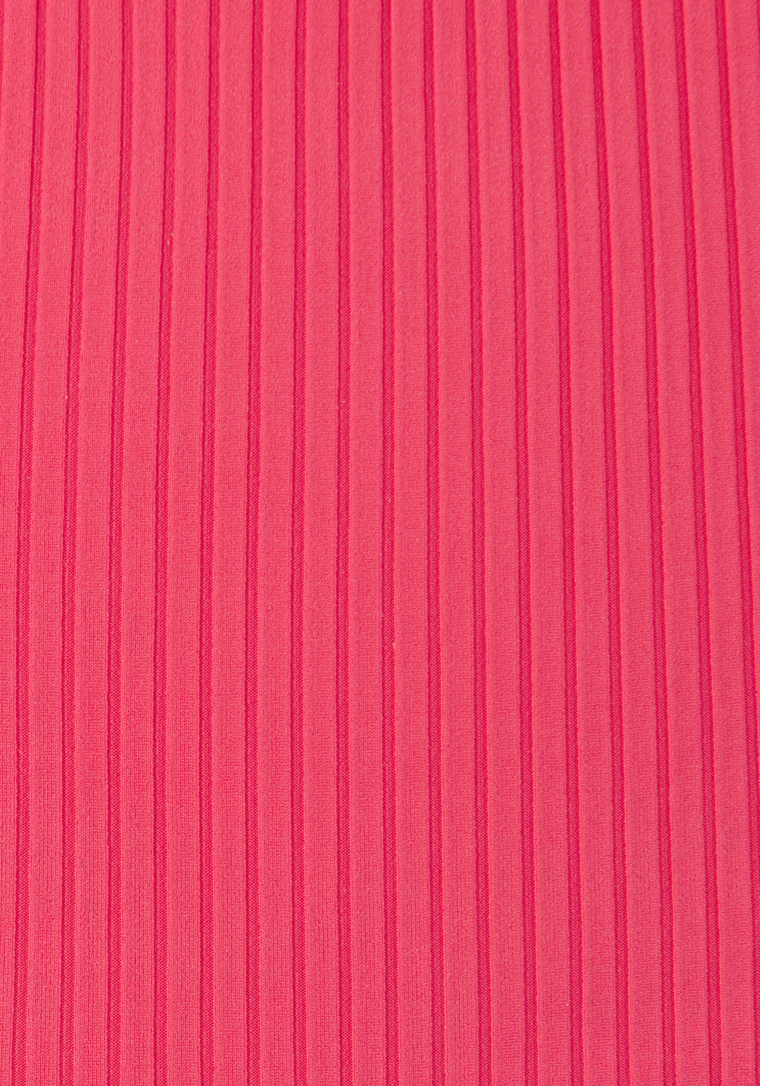 Elbsand Bustierbikini van trendy ribstof