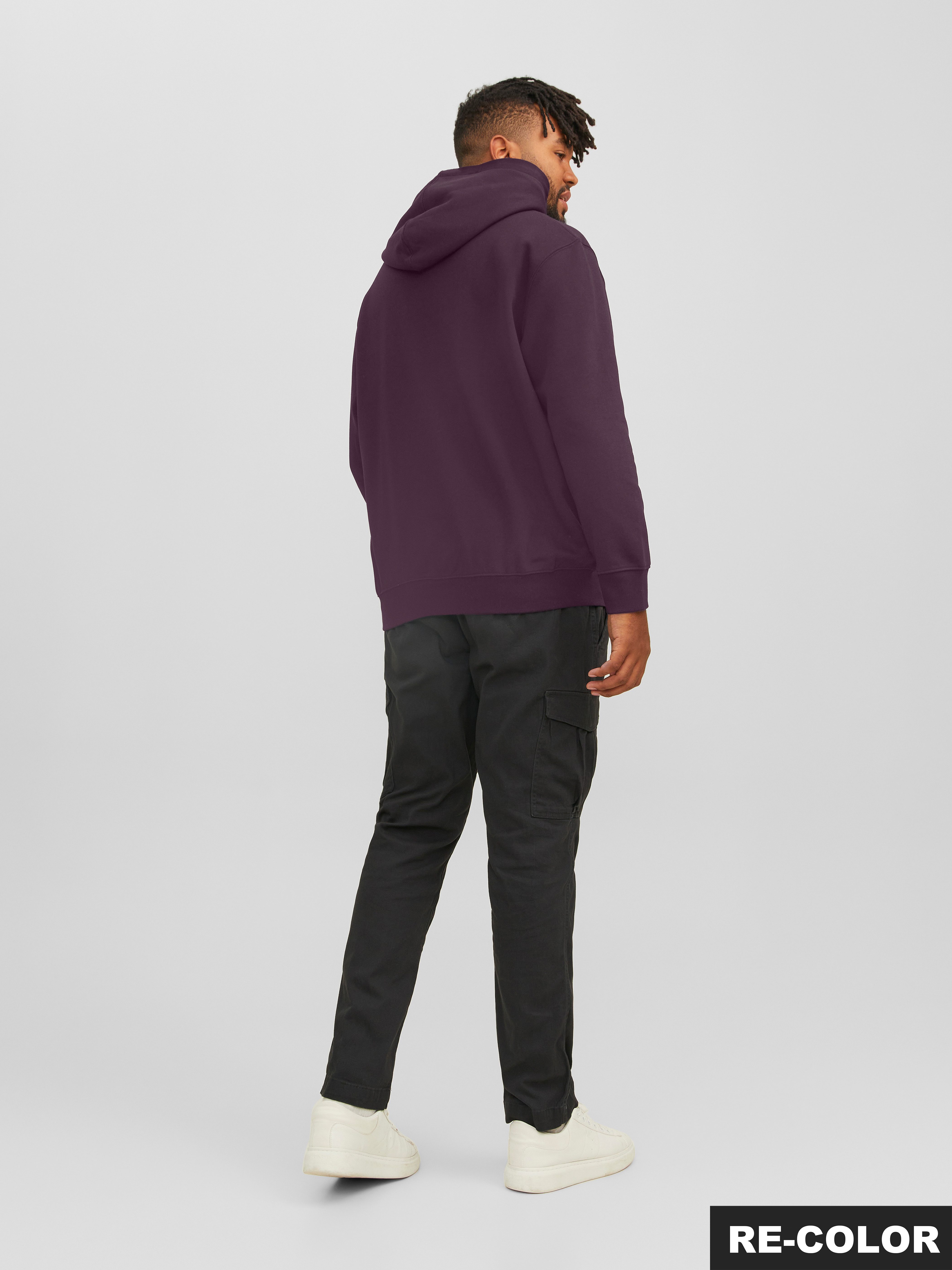 Jack & Jones PlusSize Hoodie JJESTAR JJ SWEAT HOOD NOOS PLS
