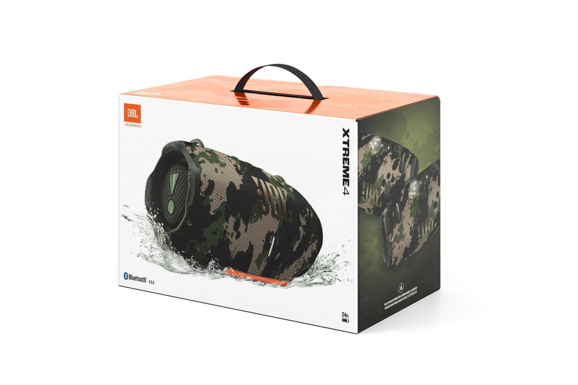JBL Bluetooth luidspreker XTREME 4 - draagbare waterdichte luidspreker met schouderriem