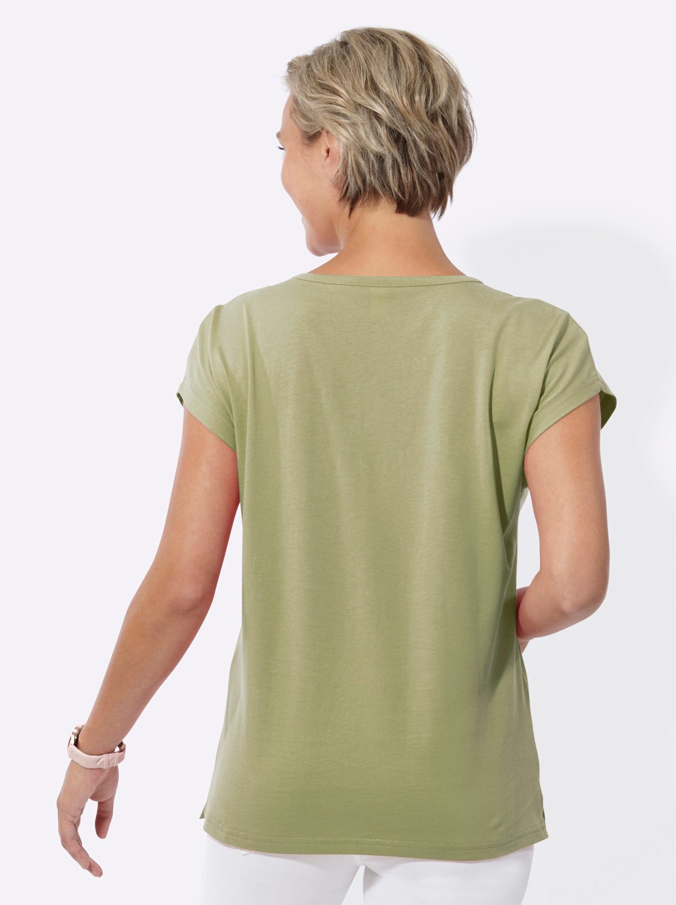 Classic Basics Shirt met ronde hals Shirt (1-delig)