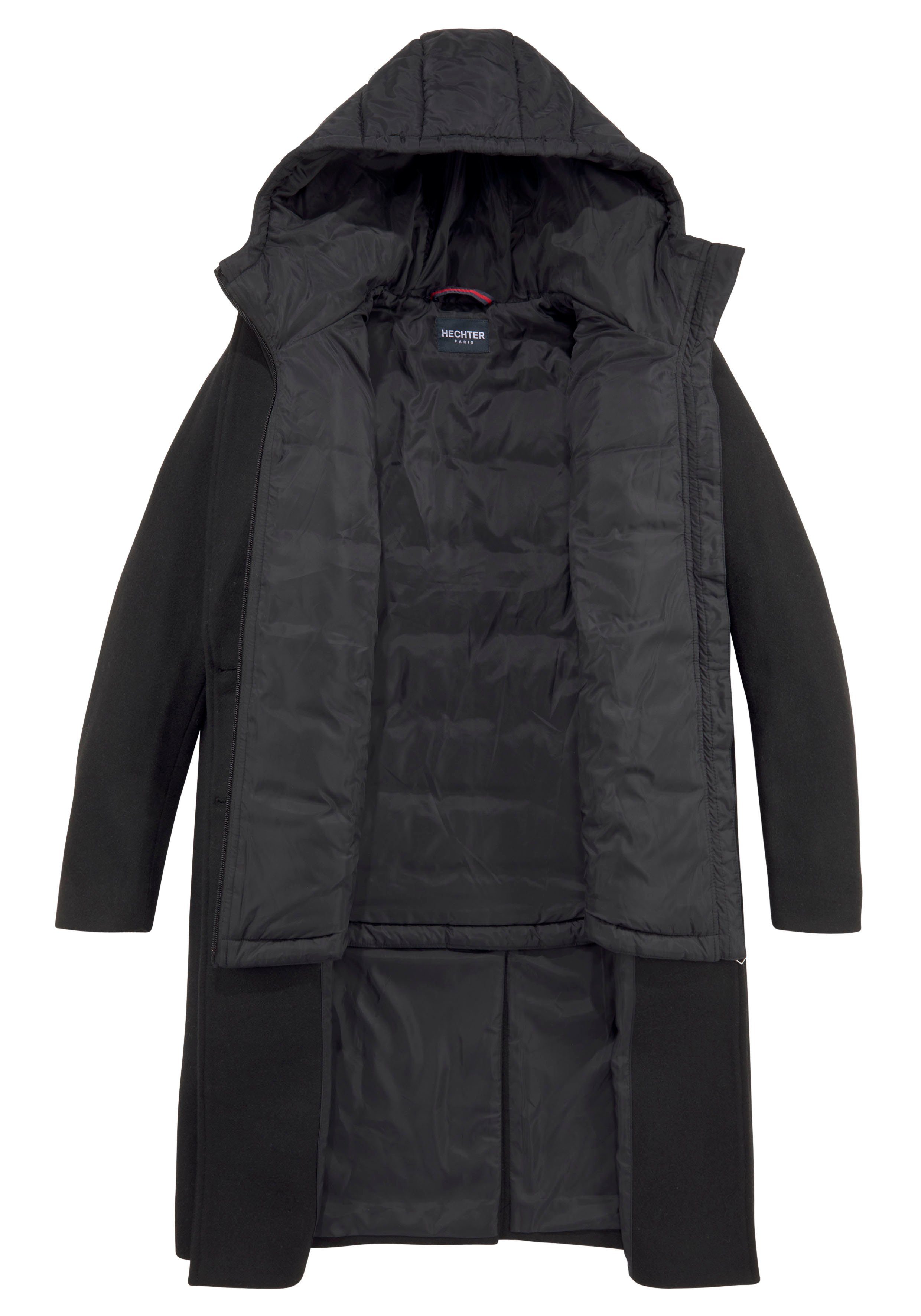 HECHTER PARIS Korte jas met geïntegreerd gilet (set, 2-delig)