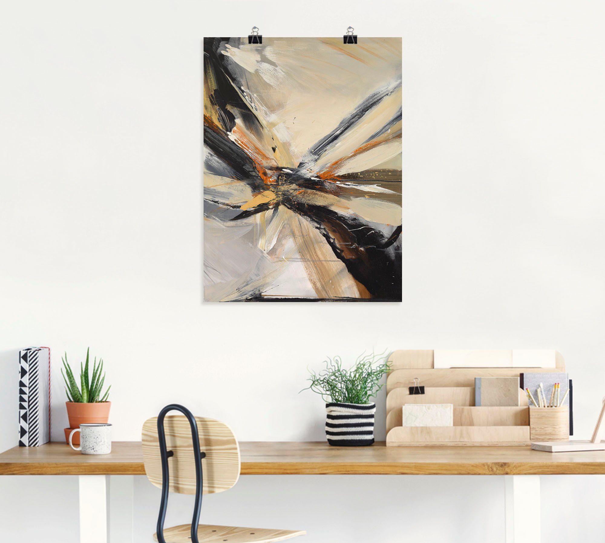 Artland Artprint Abstract III als artprint op linnen, poster in verschillende formaten maten