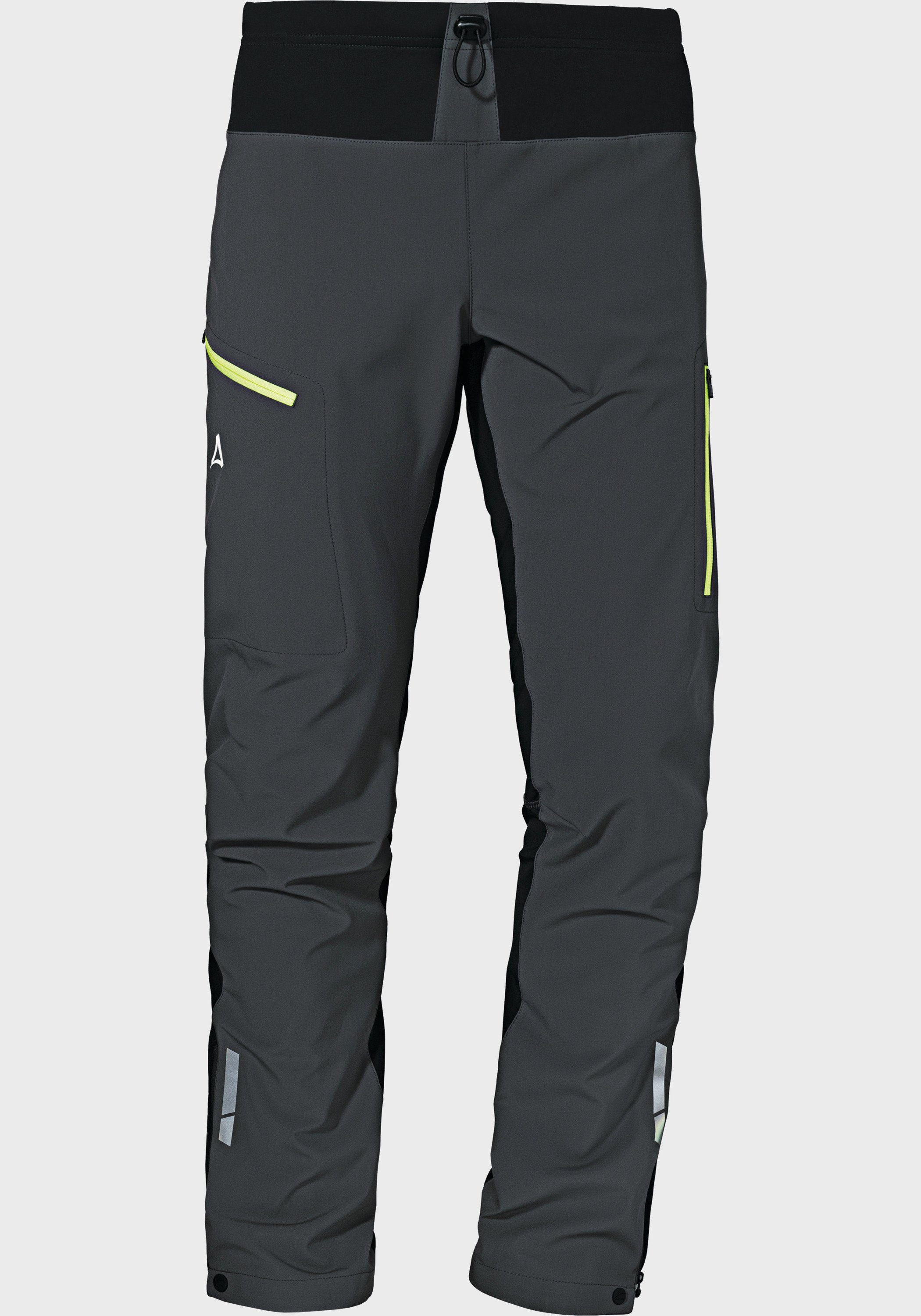 Schöffel Outdoorbroek Softshell pants Rinnen M heren broeken maat 52 grijs