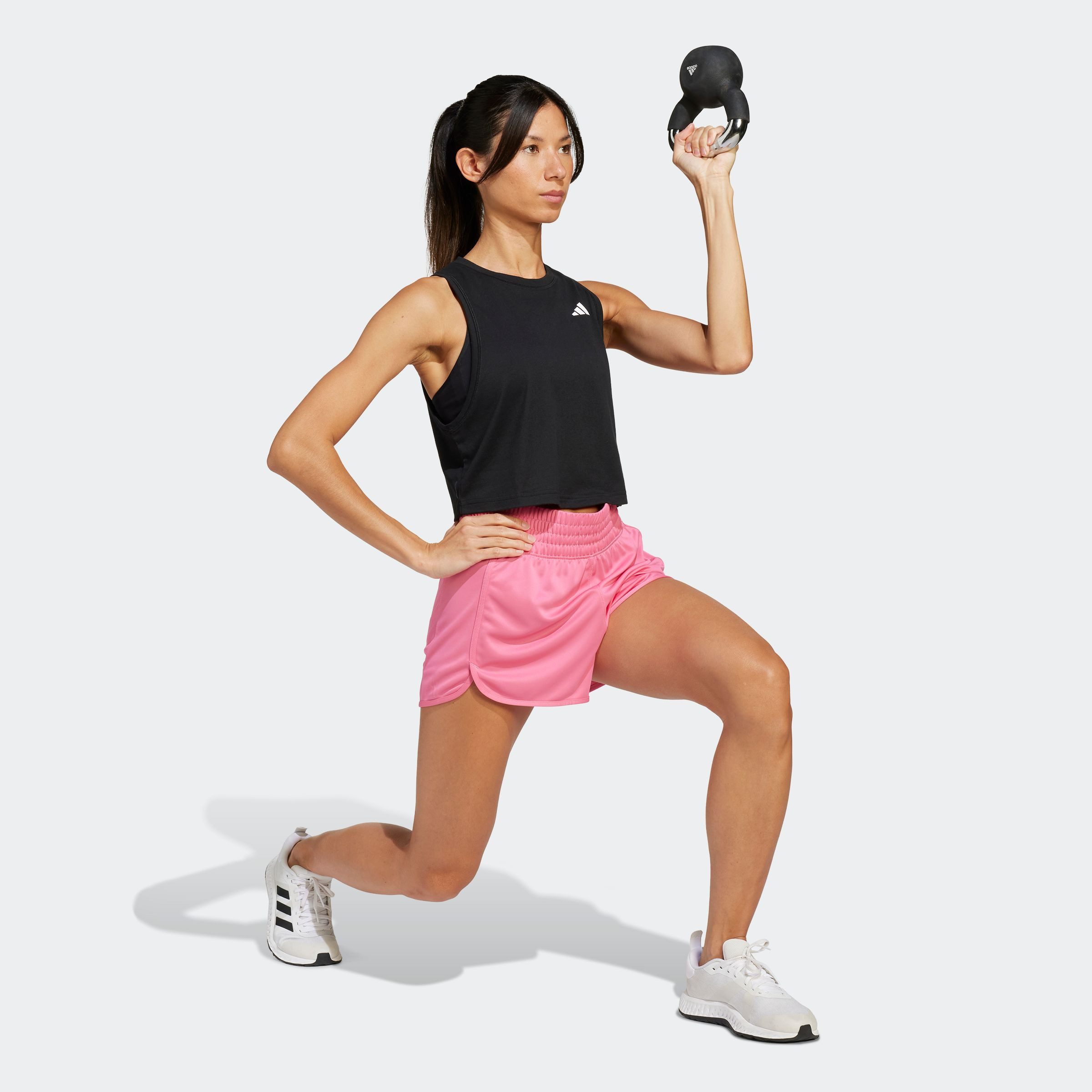 adidas Performance Short PACER KNIT HIGH Trainingsshorts van zacht materiaal, ademend (1-delig)