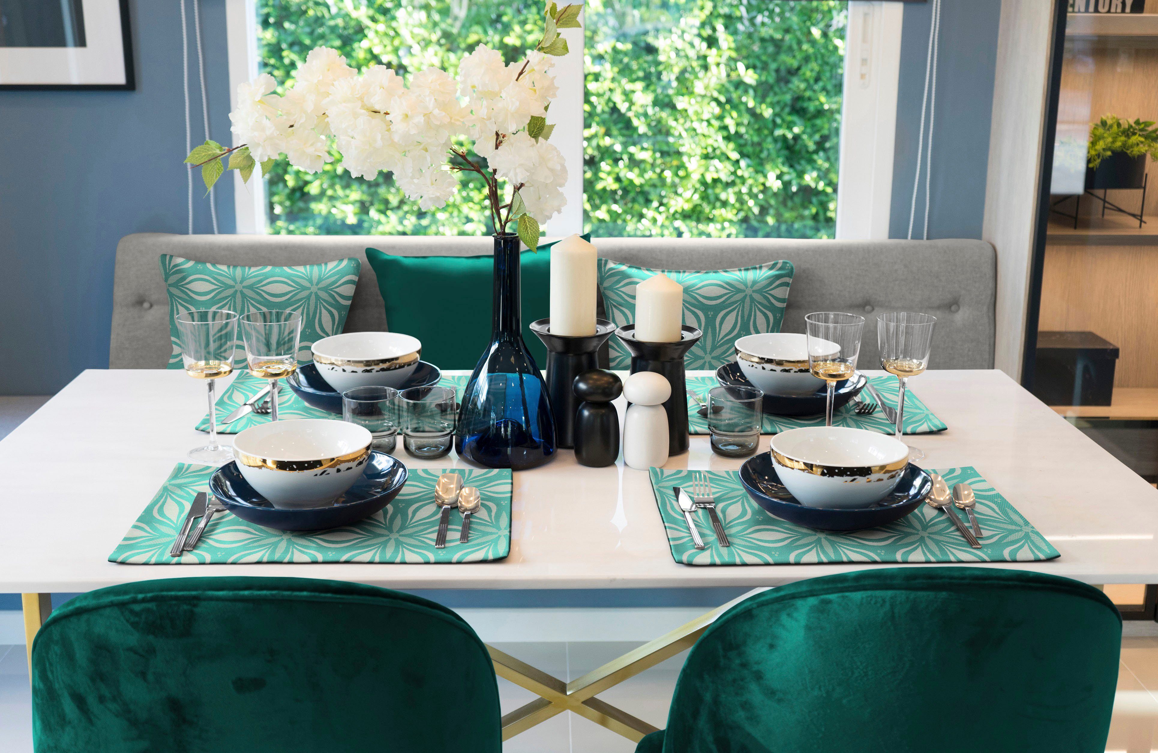 Adam Set placemats Retro Floret (2 stuks)