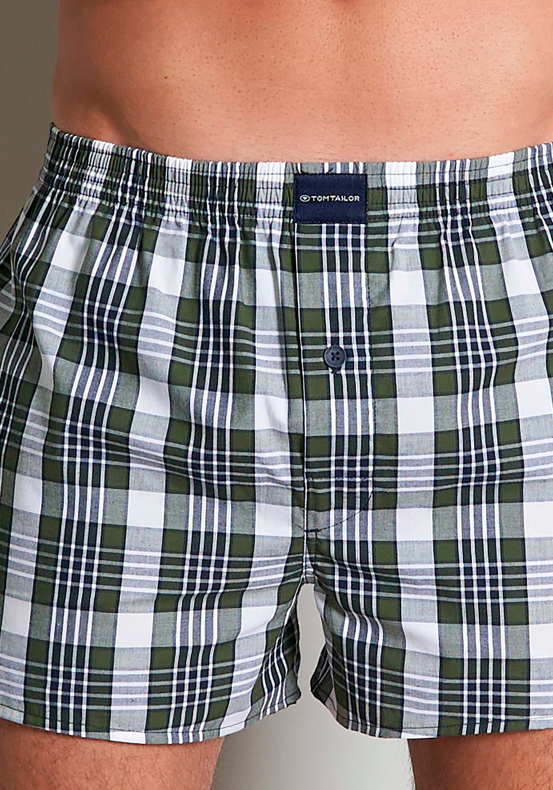 Tom Tailor Boxershort Dakota met losse snit (set, 2 stuks)