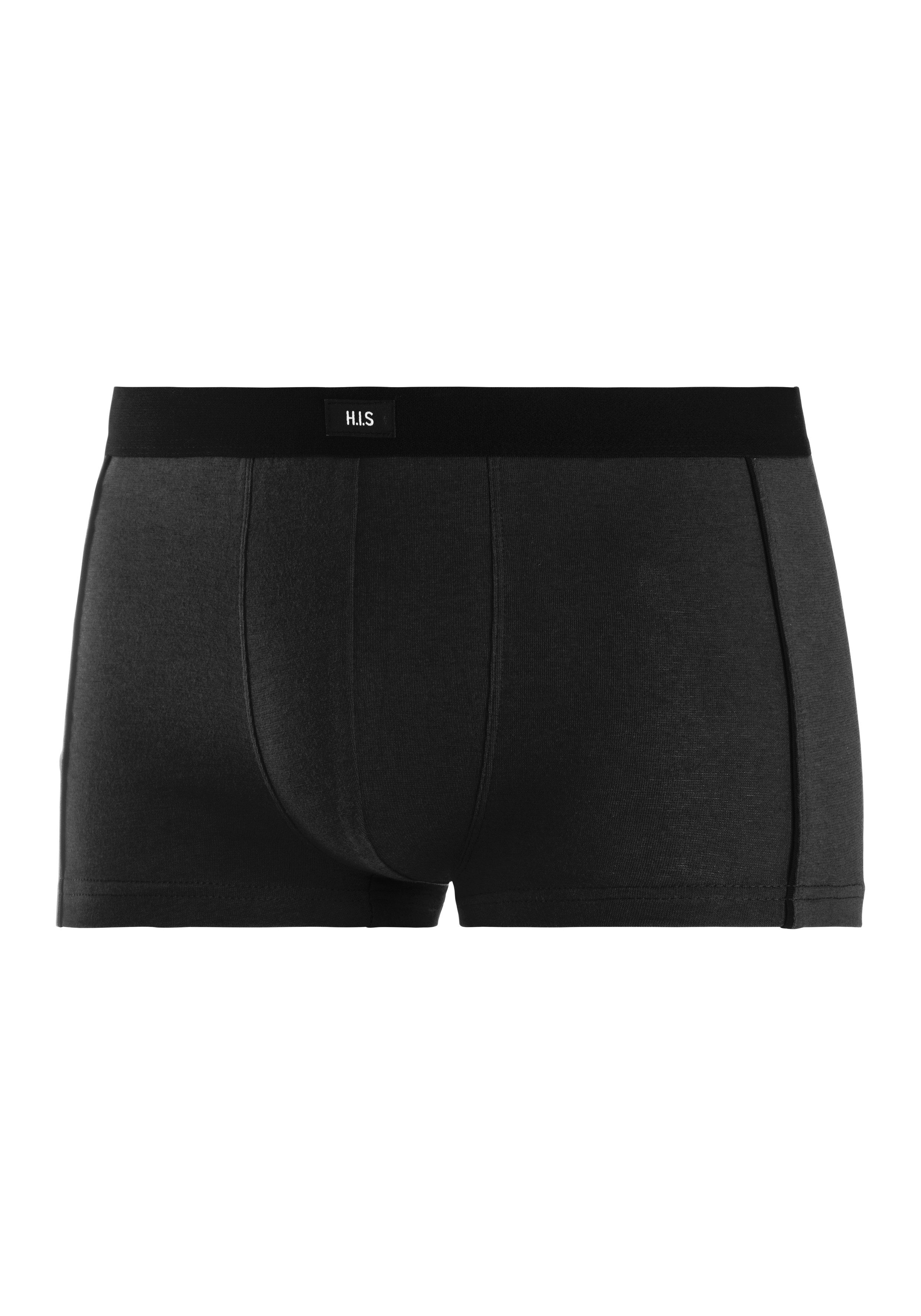 H.I.S Hipster strak zittende boxershorts van katoenmix (set 3 stuks)