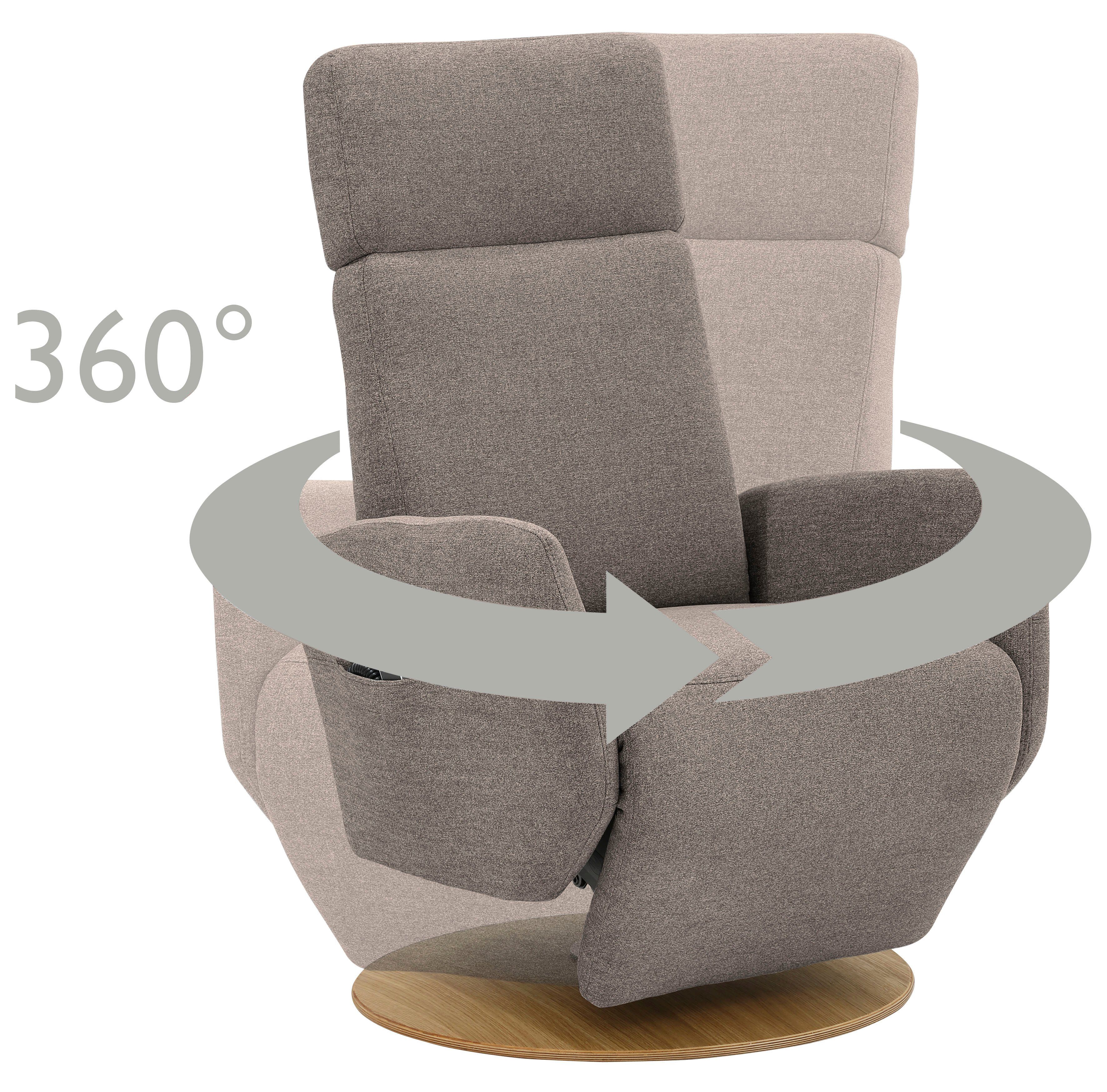 sit&more Relaxfauteuil Cobra naar keuze met 2 motoren, 2 motoren en accu of met 2 motoren