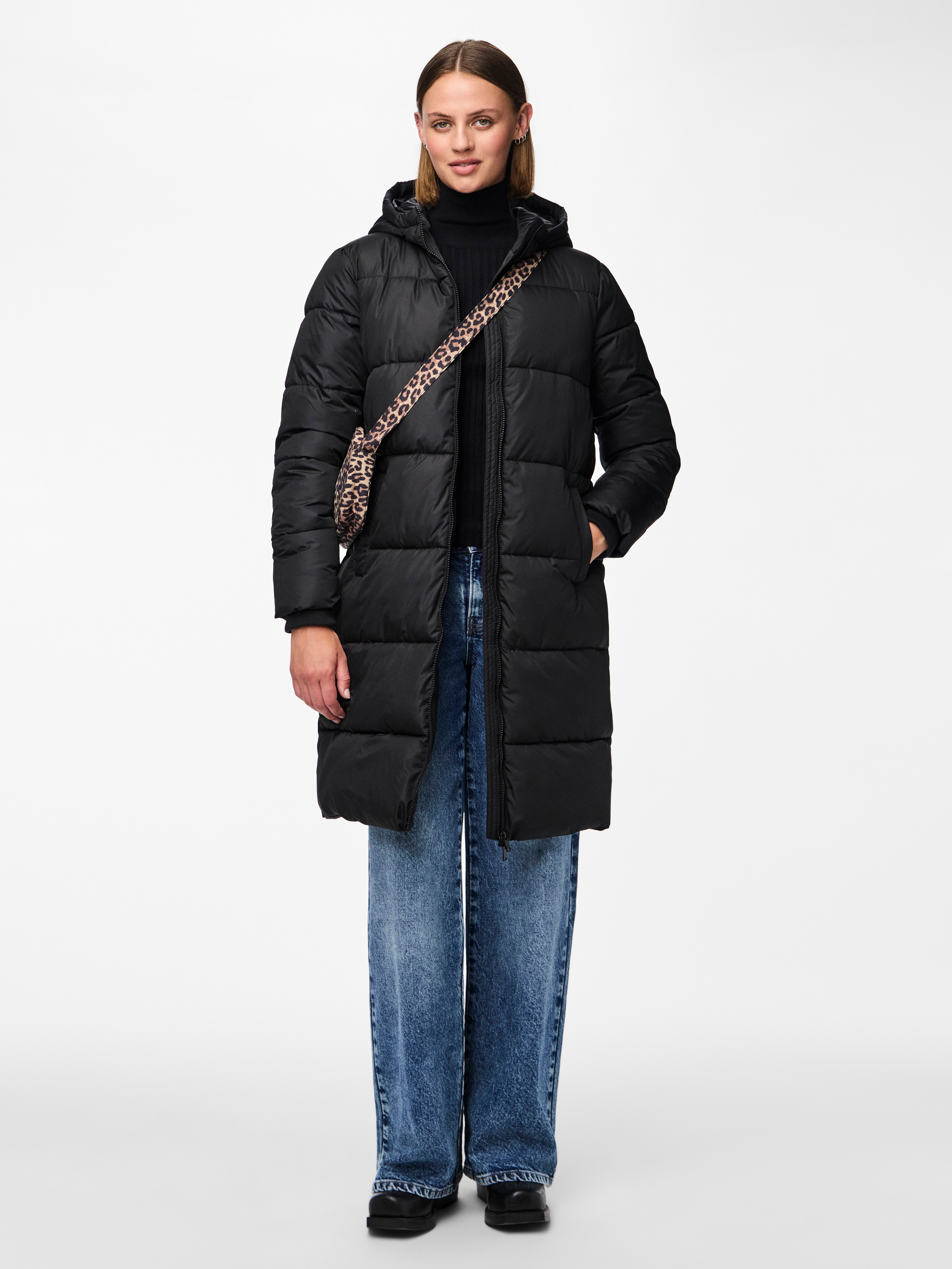 pieces Gewatteerde jas PCBEE NEW LONG PUFFER JACKET NOOS BC