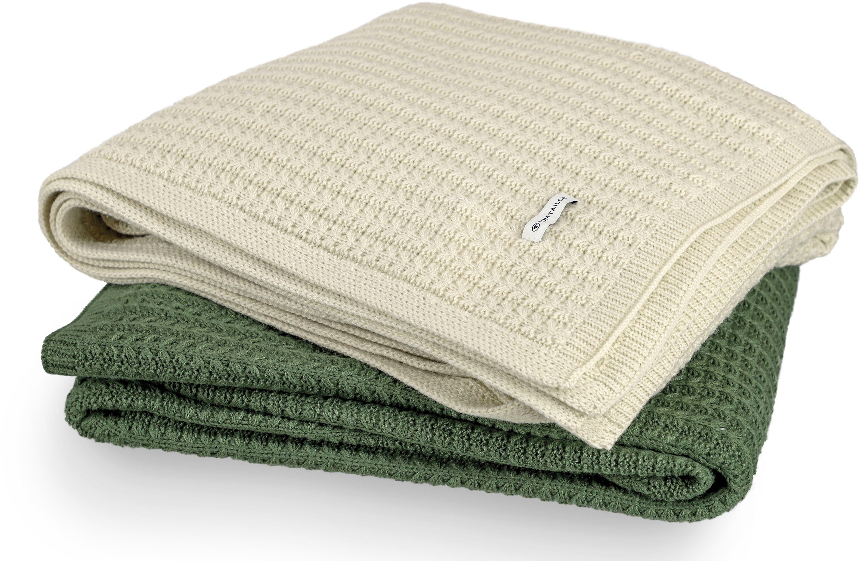 TOM TAILOR HOME Plaid KNITTED
