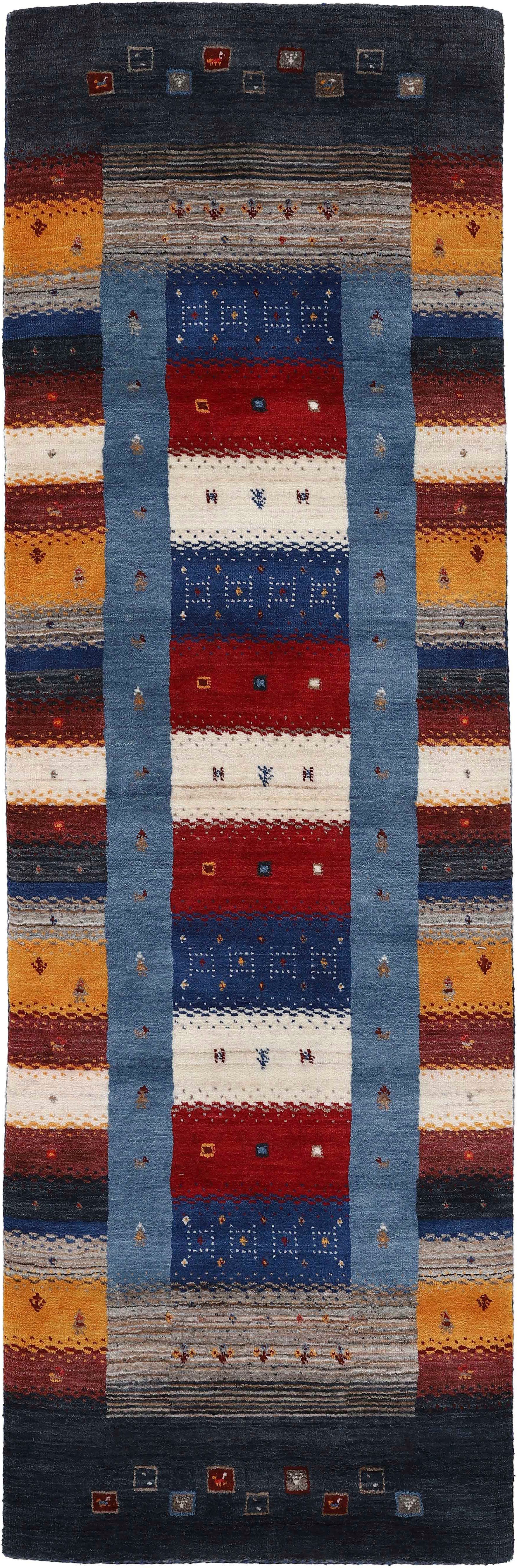 carpetfine Loper Gabbeh Don zuivere wol, zeer zachte pool, woonkamer