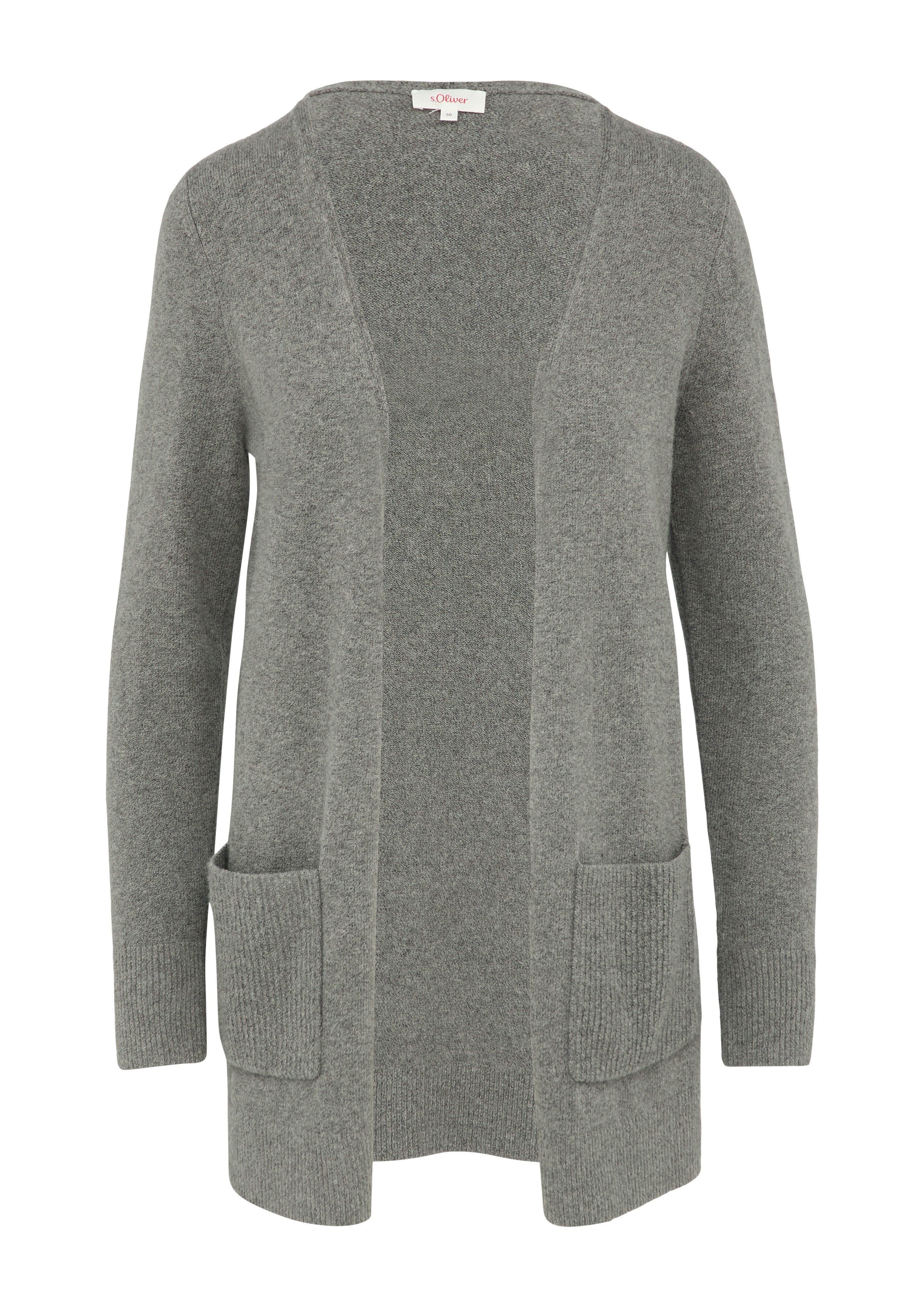 s.Oliver Cardigan met praktische zakken