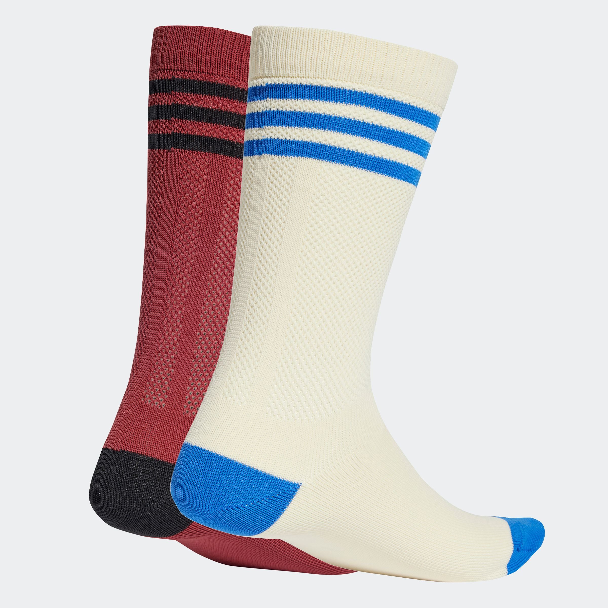 adidas Originals Sportsokken KNEE SOCK 2PP Kniesokken met drie strepen, 2-pack (2 paar)