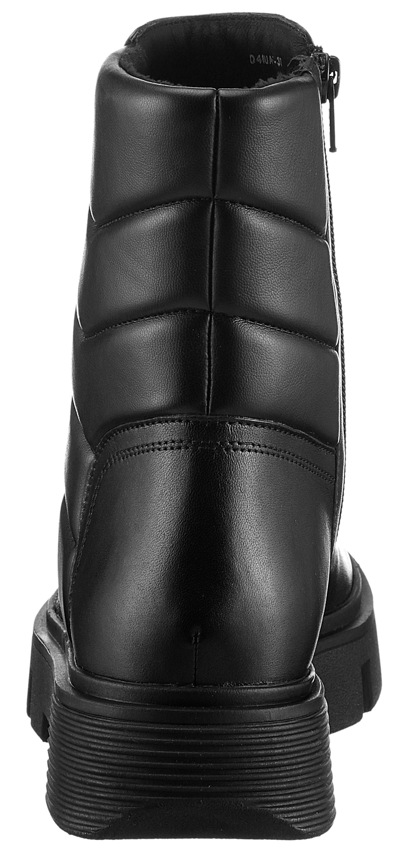 Geox Winterlaarzen D VILDE F Chunky laarzen, plateau laarzen met plateausole