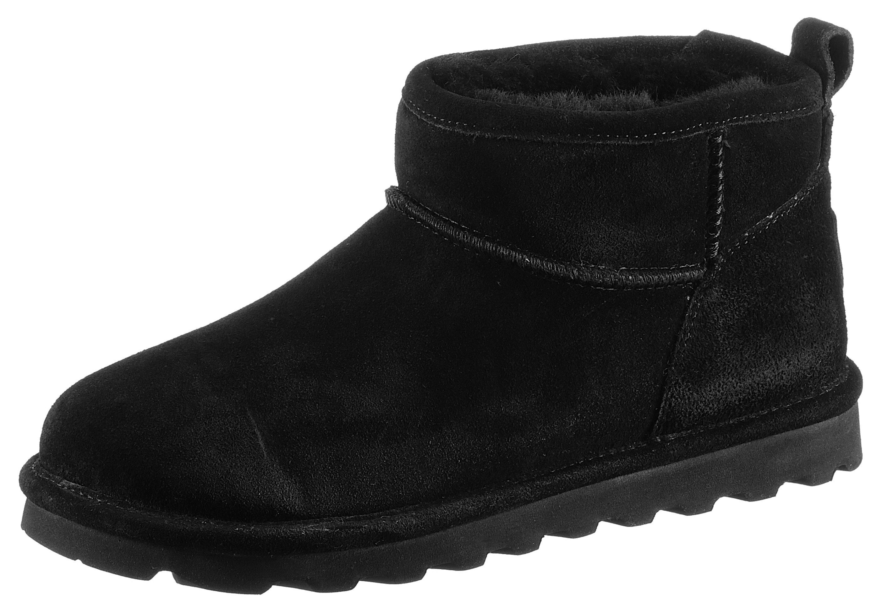 Bearpaw Winterlaarzen Shortama winterlaarzen, instaplaarzen met uitneembare binnenzool