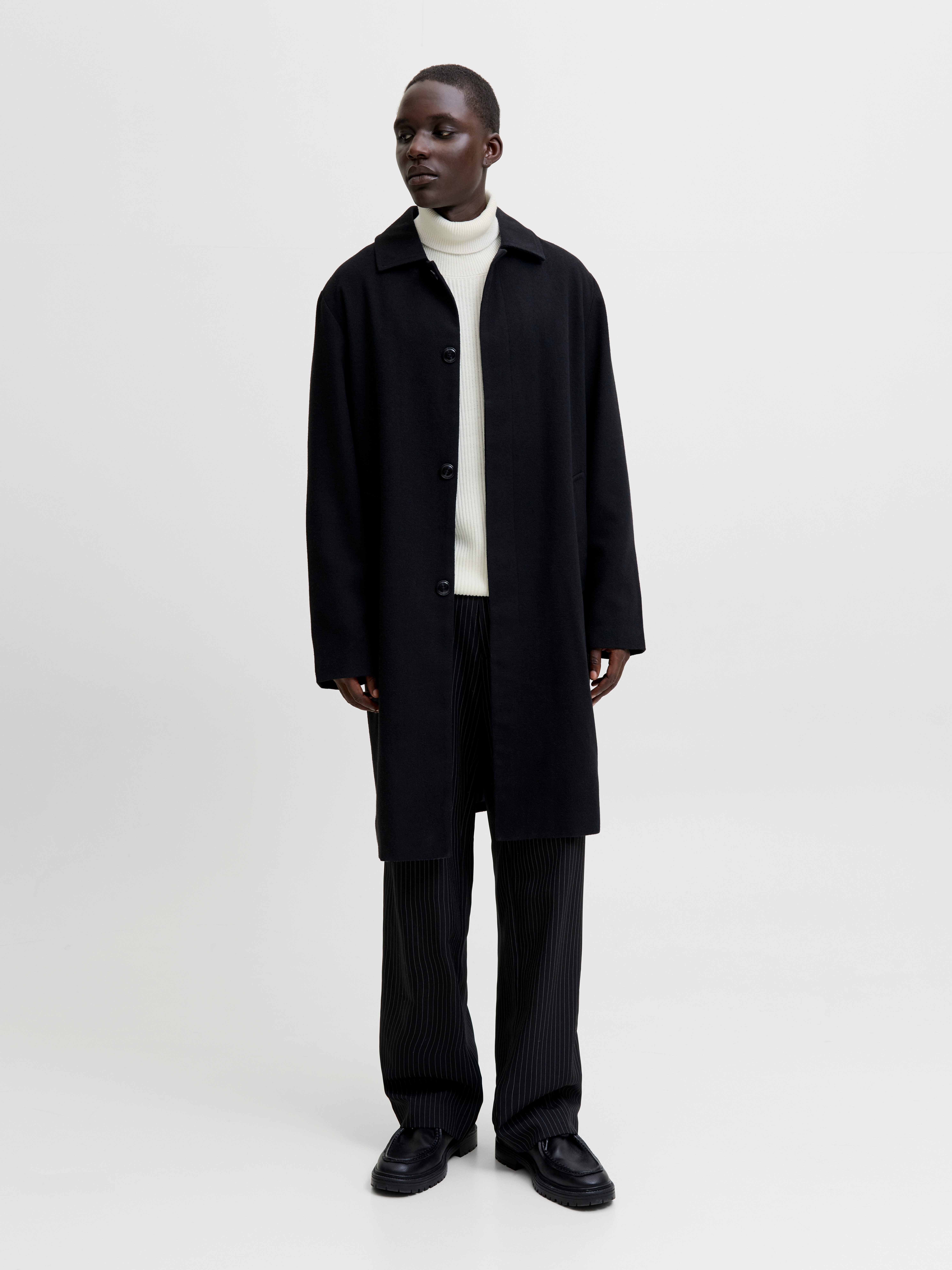 Jack & Jones Coltrui JJPANNEL KNIT ROLL NECK AW25