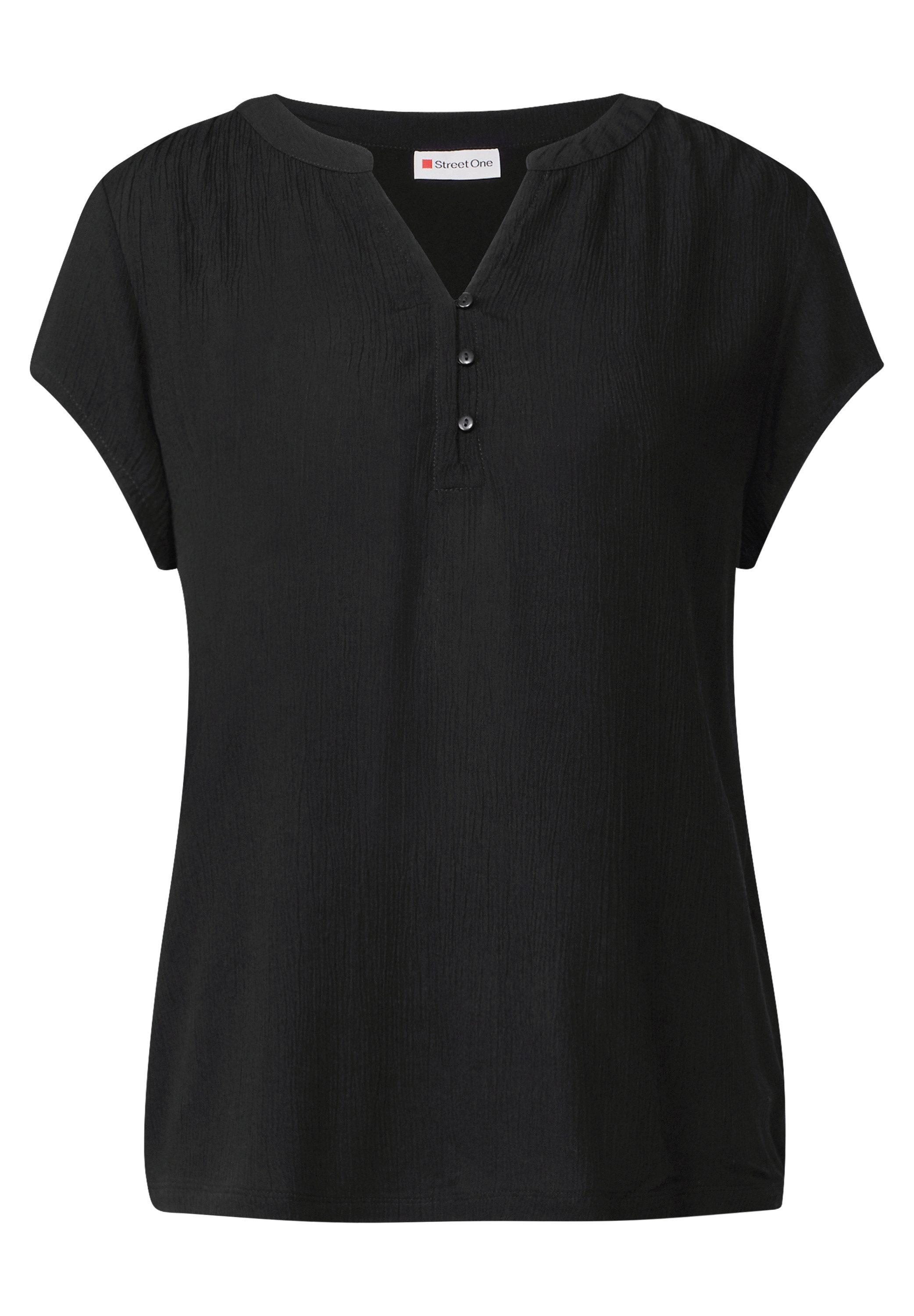 STREET ONE T-shirt in tuniek-look