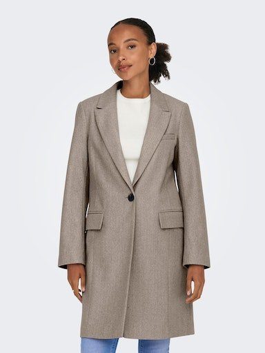 NU 20% KORTING: Only Lange jas ONLNANCY LIFE COAT CC OTW