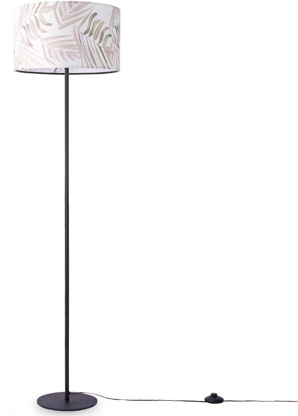 Paco Home Staande lamp Kuba 126 Lamp leeslamp kinderkamer decor woonkamer kantoor lampenkap palm