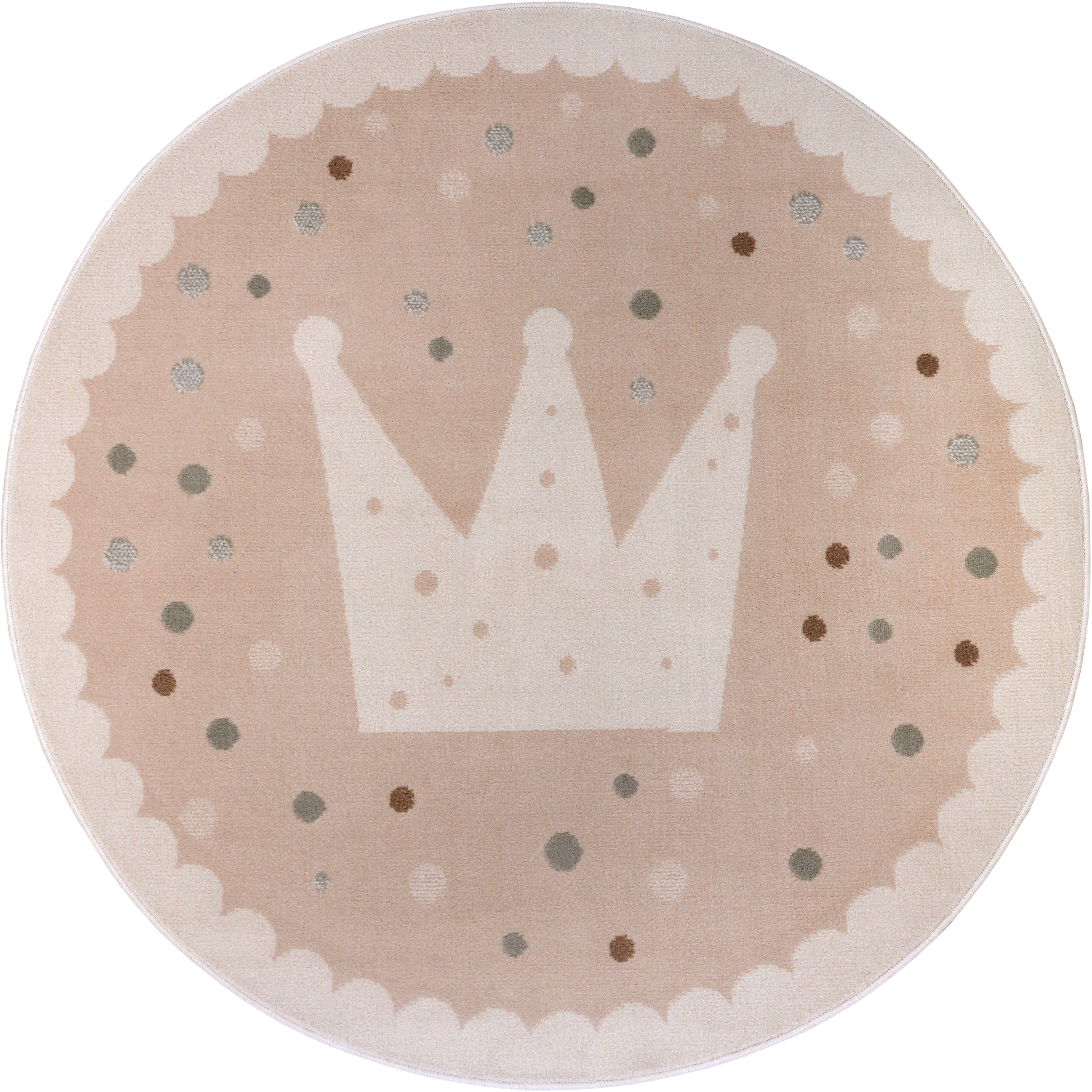 HANSE Home Kindervloerkleed Adventures Crown Speeltapijt, stevig, kinderkamer, kortpolig, speelondergrond