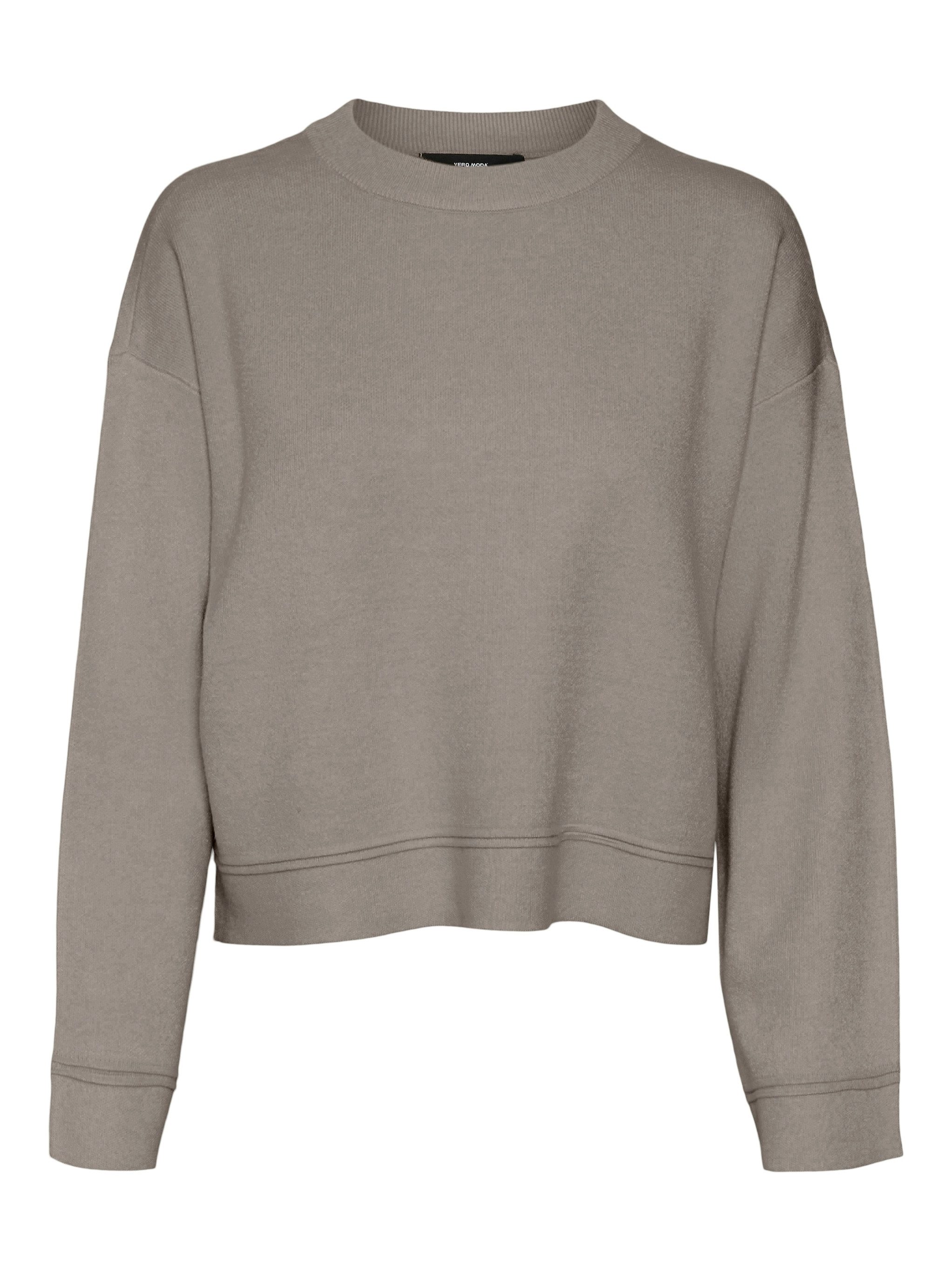 Vero Moda Trui met ronde hals VMGOLD PIPING LS O-NECK PULLOVER GA