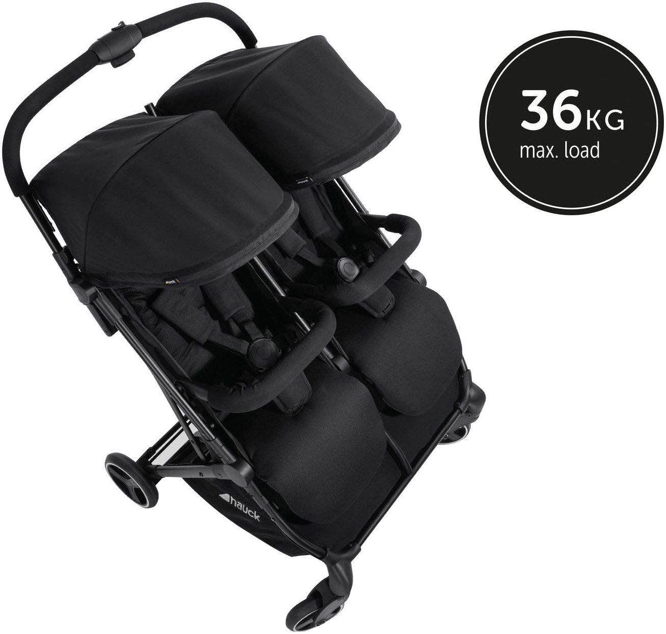 Hauck Duobuggy Swift X Duo, black