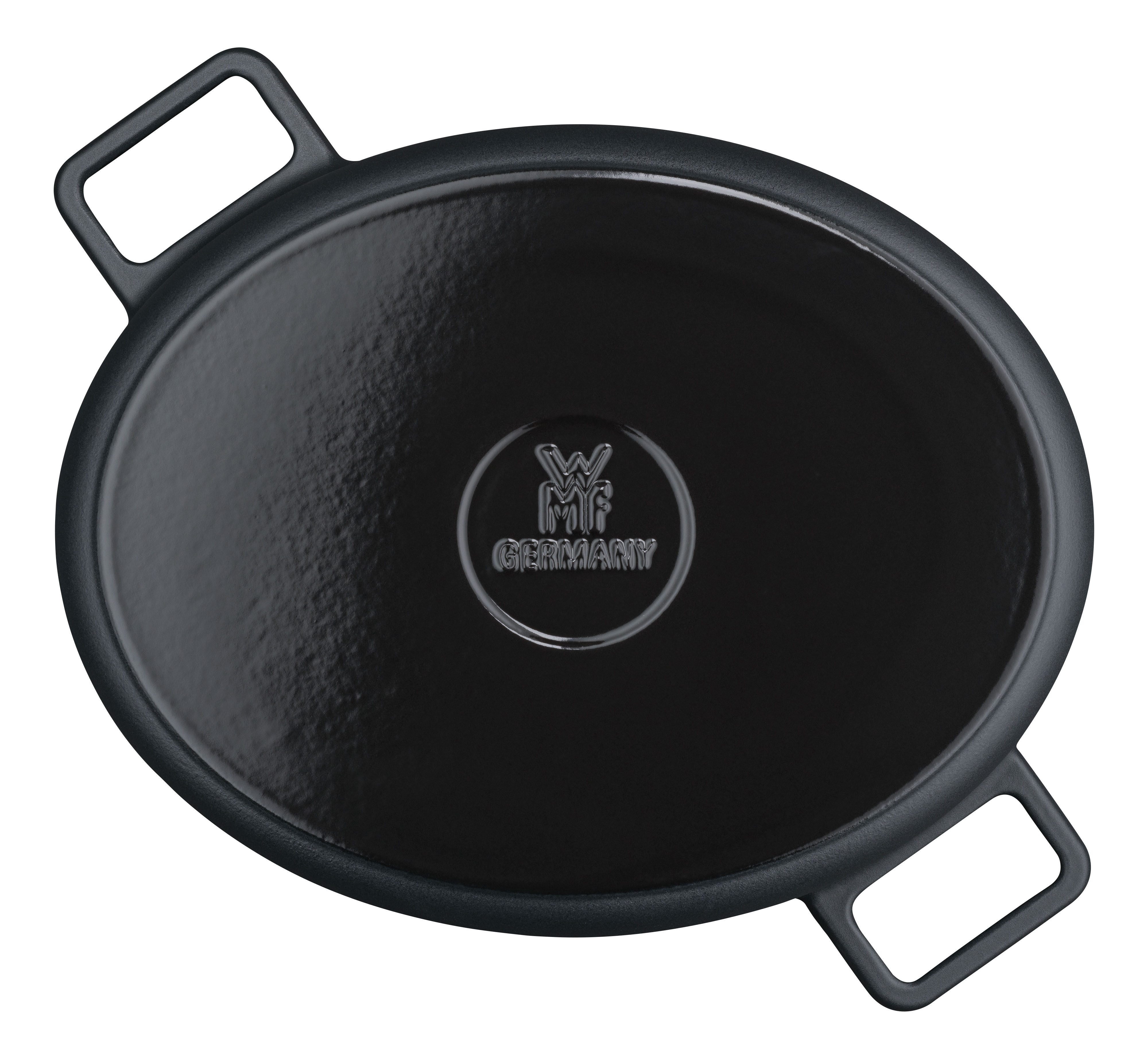 WMF Braadpan Flavour 8,6 liter, gietijzeren kookgerei, deksel met condensatienoppen
