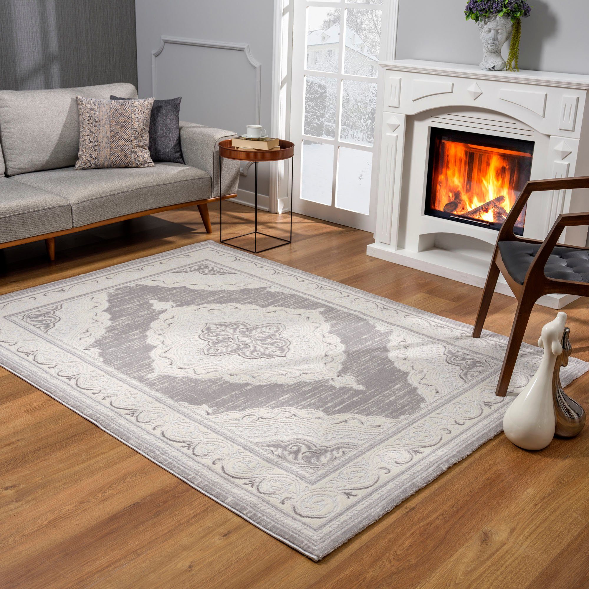 SANAT HALI Vloerkleed Harmony 3201, ook als loper Woonkamer, korte pool, modern, slaapkamer